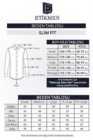 Siyah Kare Düğmeli Slimfit Erkek Gömlek