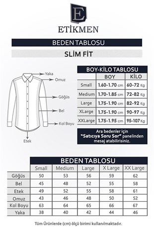 Beyaz Kare Düğmeli Slimfit Erkek Gömlek