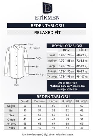 Lacivert Keten Apaj Yaka Oversize Erkek Gömlek