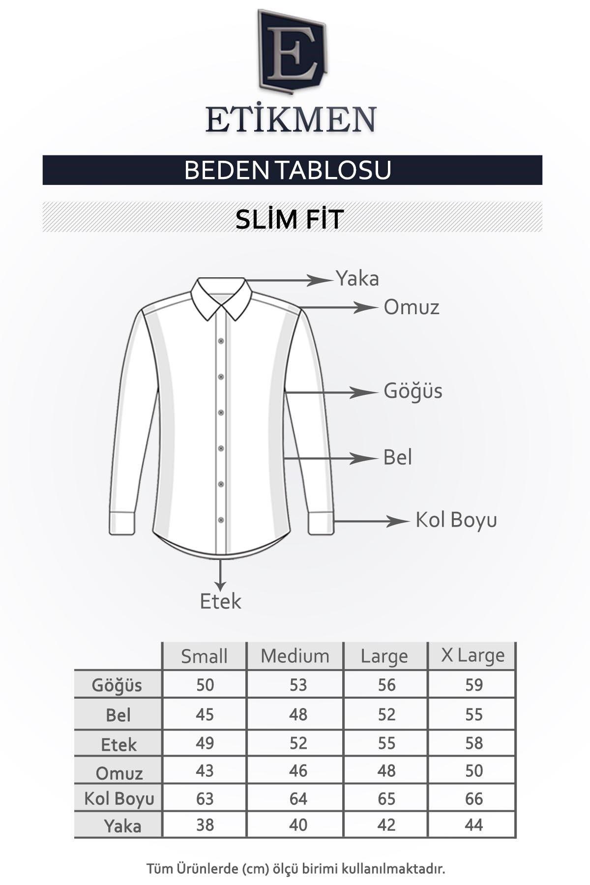 Siyah Slimfit Erkek Gömlek · 9