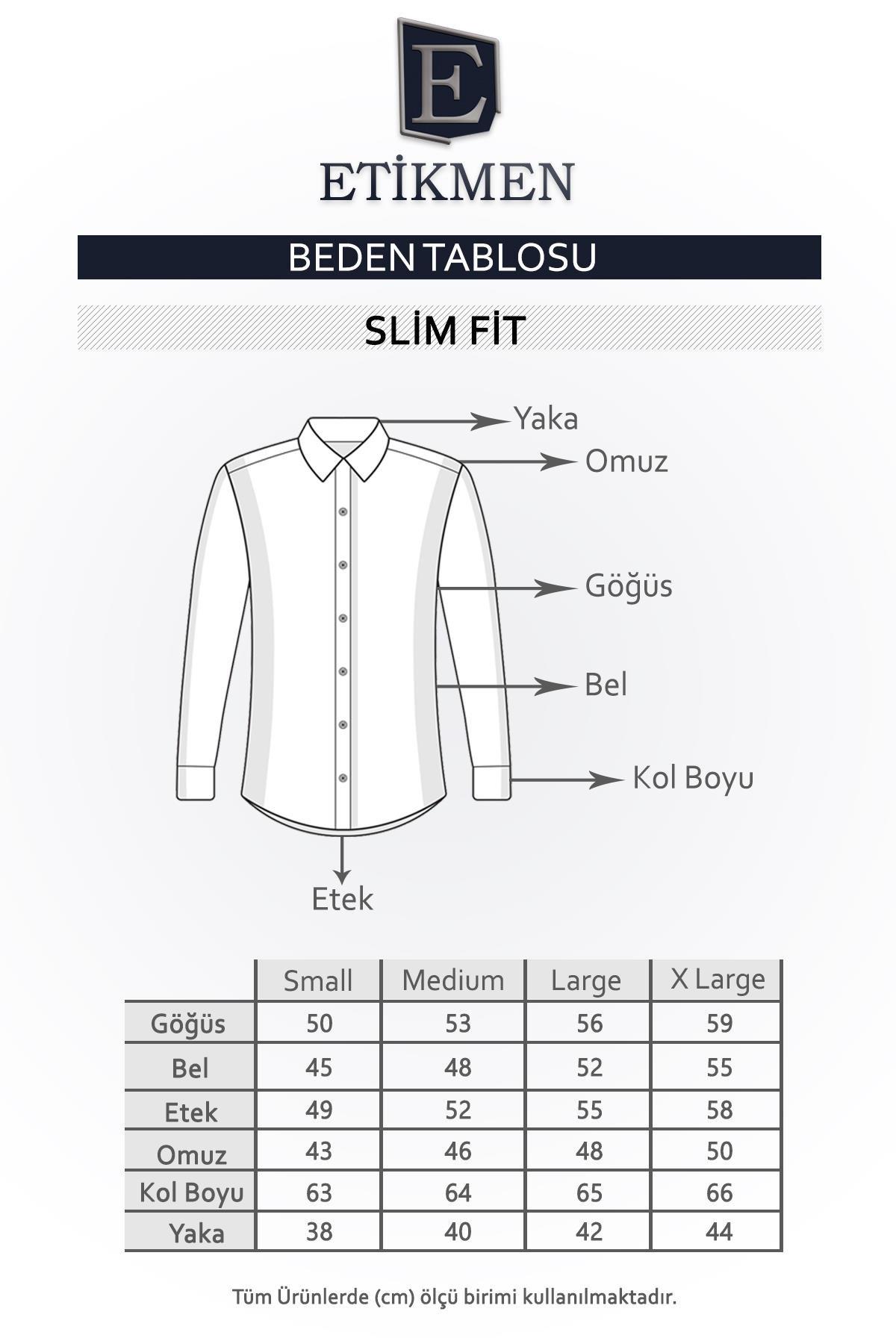 Petrol Mavisi Kare Düğmeli Slimfit Erkek Gömlek · 11