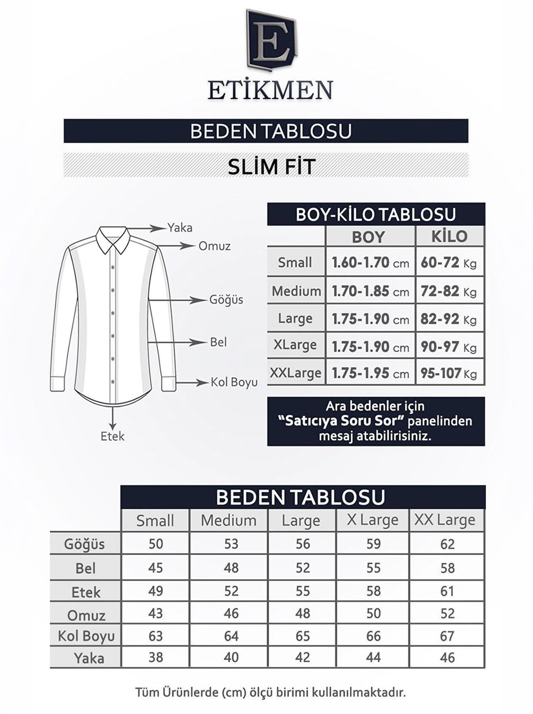 Taş Mavi Slimfit Erkek Gömlek · 7