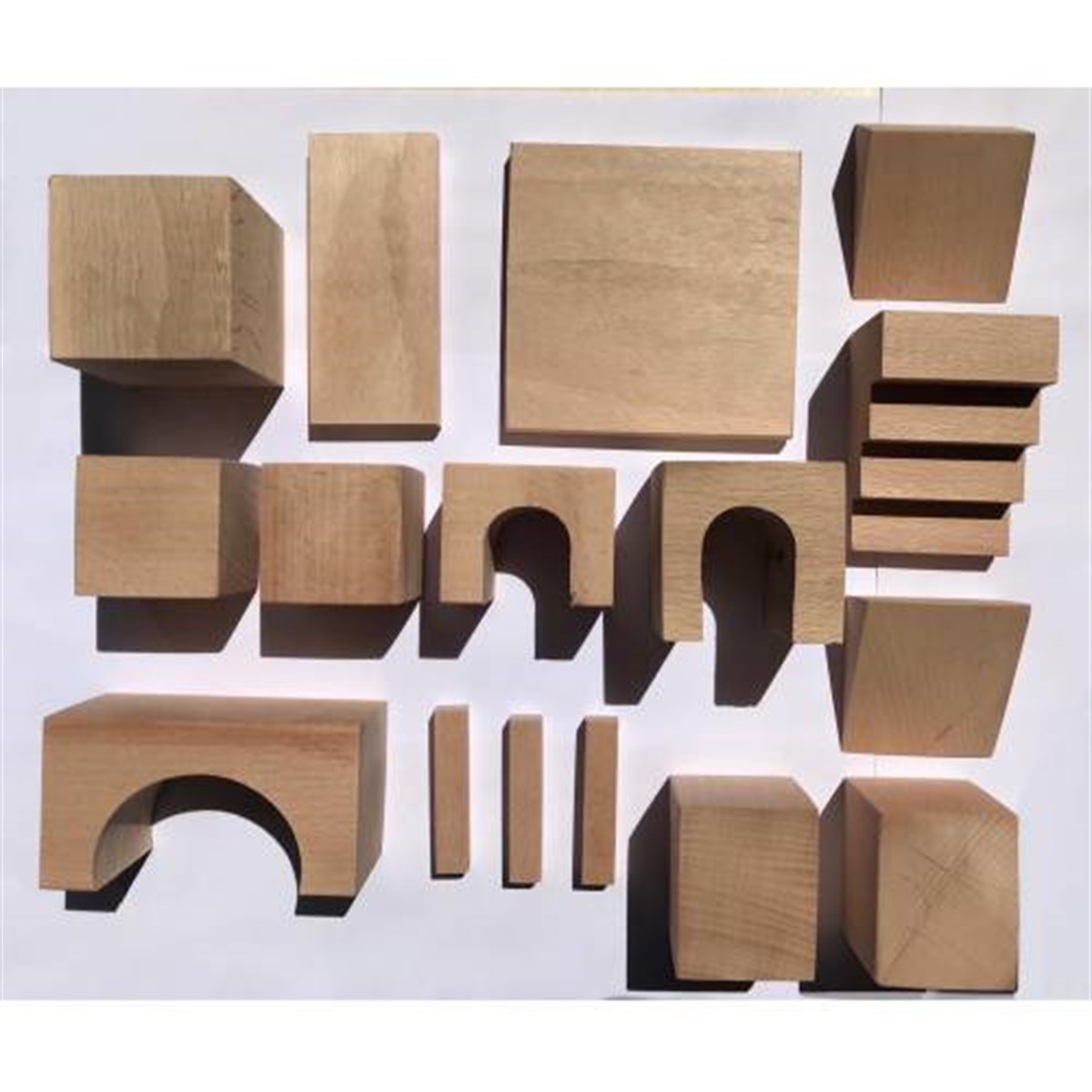 16 PARÇA AHŞAP KALE YAPI LOKLARI