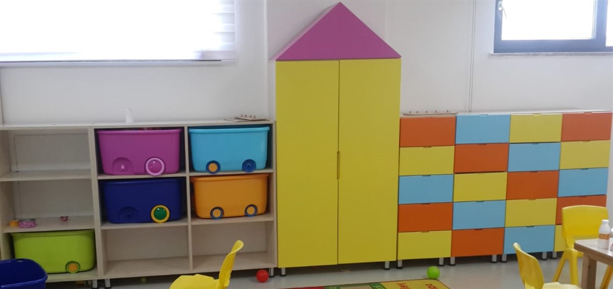 Anaokulu Modüler Dolap Seti 