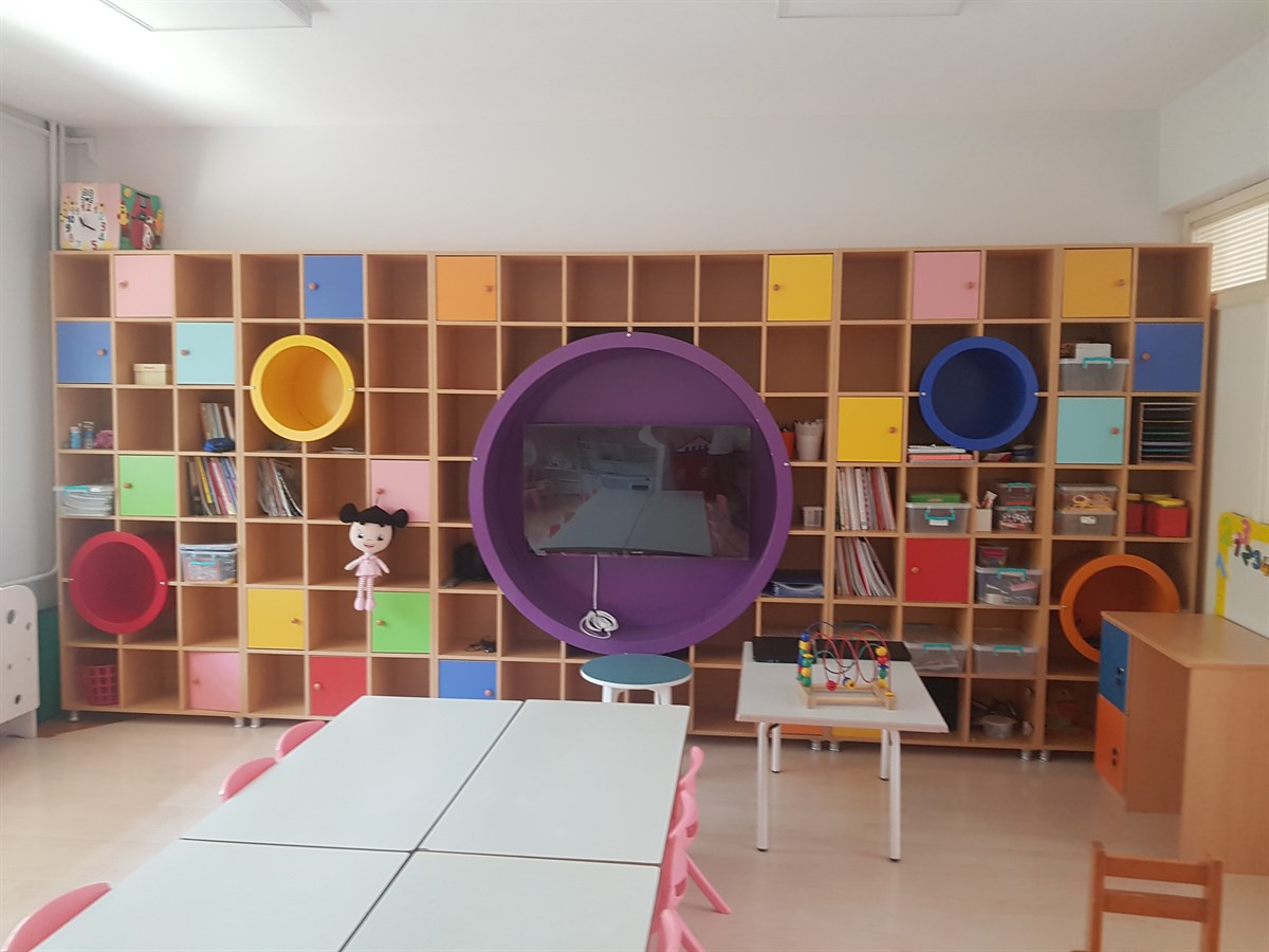 Anaokulu Sınıf Dolabı