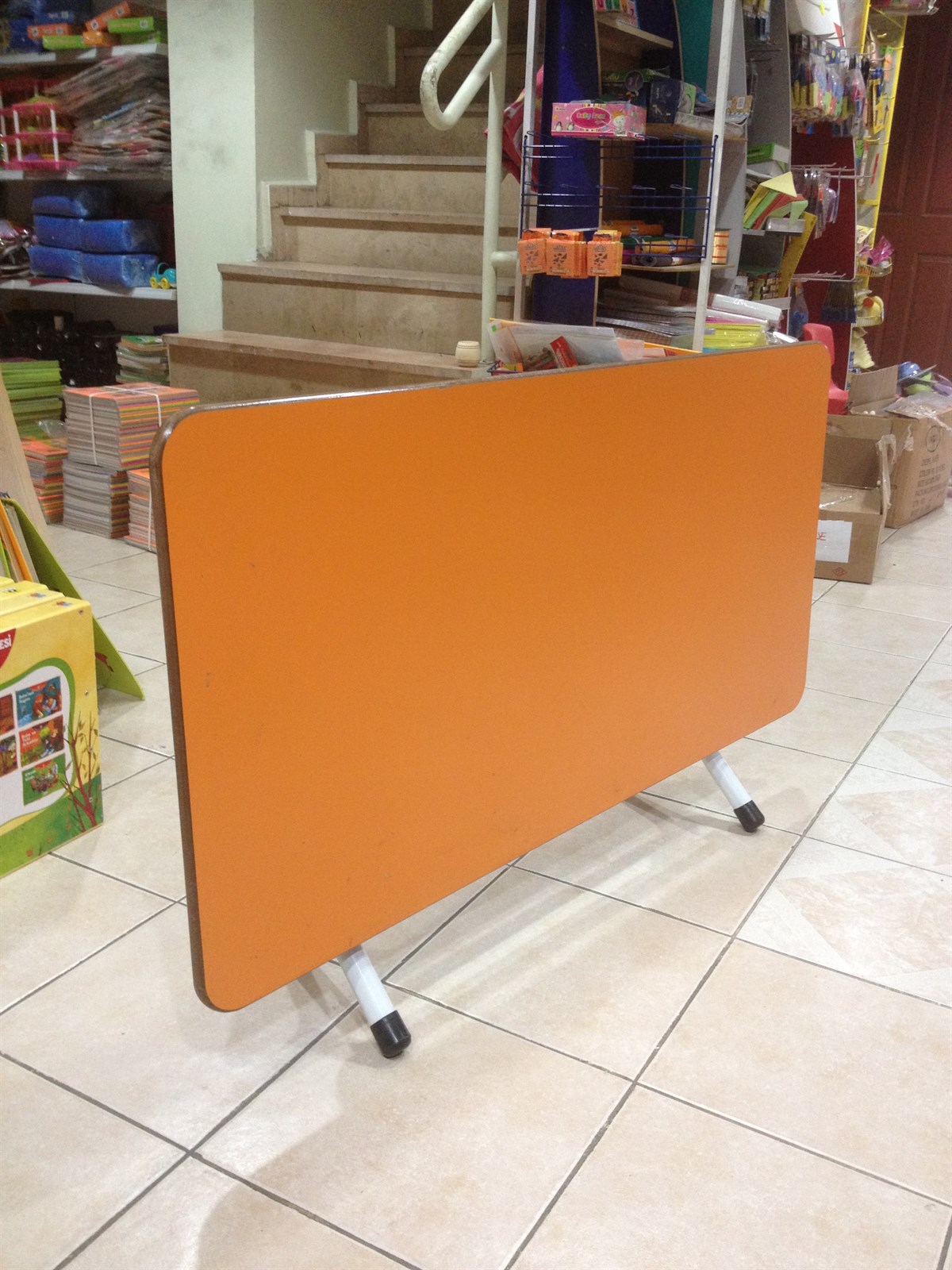 Katlanır Anaokulu Anasınıfı Masası 60x120 