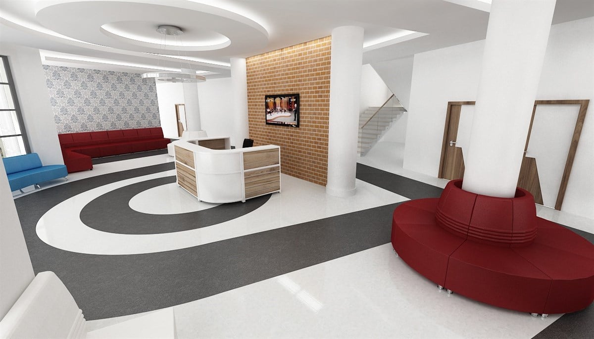 Okul Girişi Karşılama Bankosu