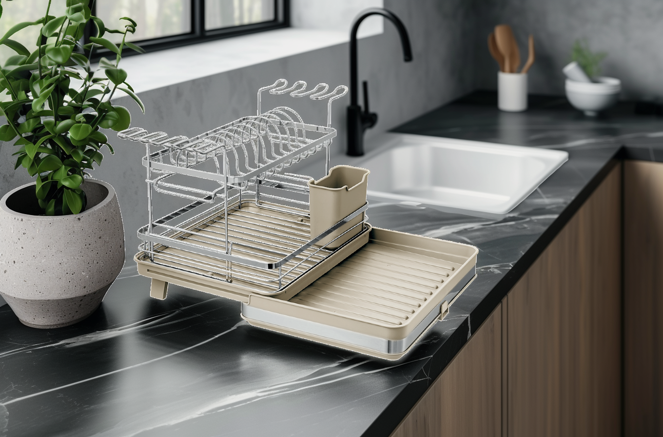BELARİVA-PERA 2 KATLI METAL BULAŞIKLIK