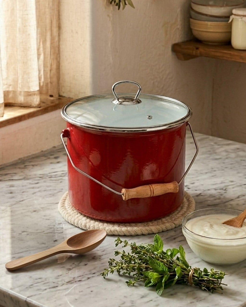 PAÇİ-20 CM KIRMIZI 5.25 LT BAKRAÇ