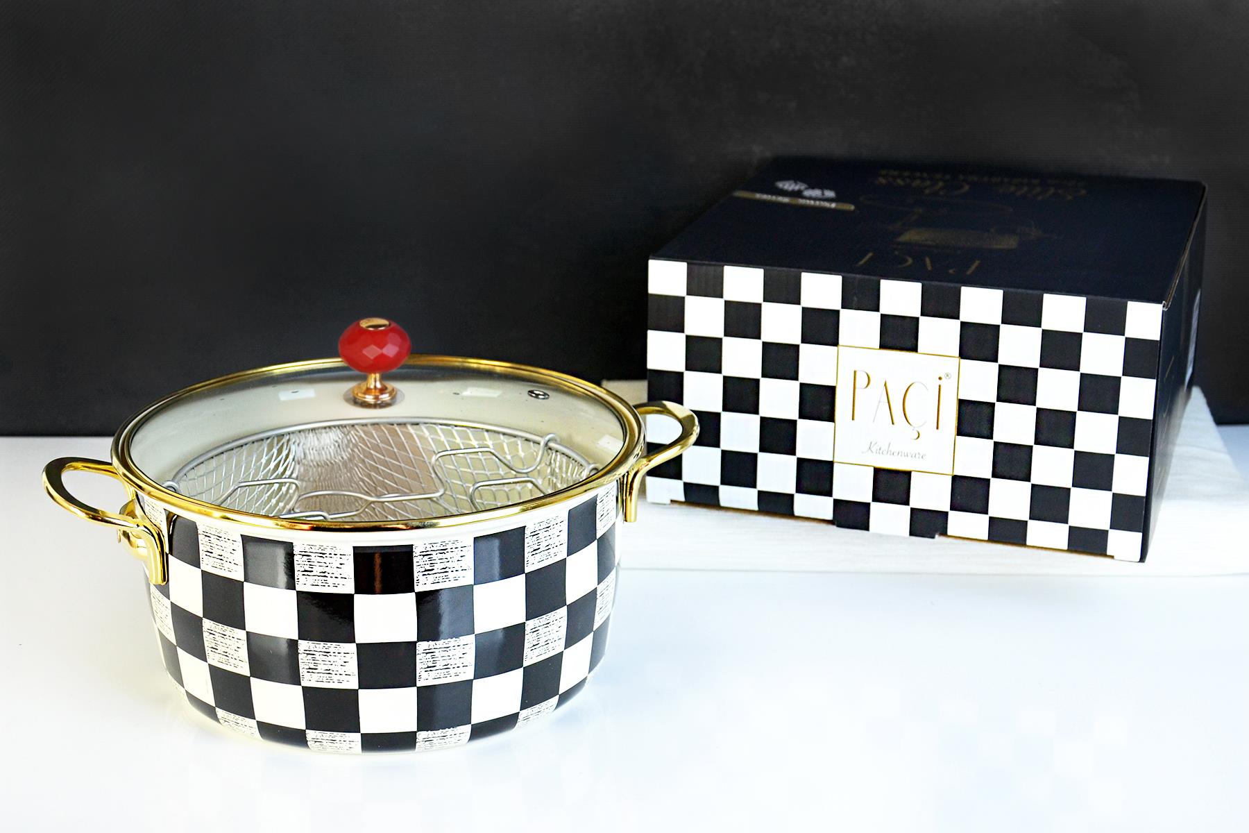 PAÇİ-22 CM DAMA 4.5 LT. KIZARTMA TENCERESİ