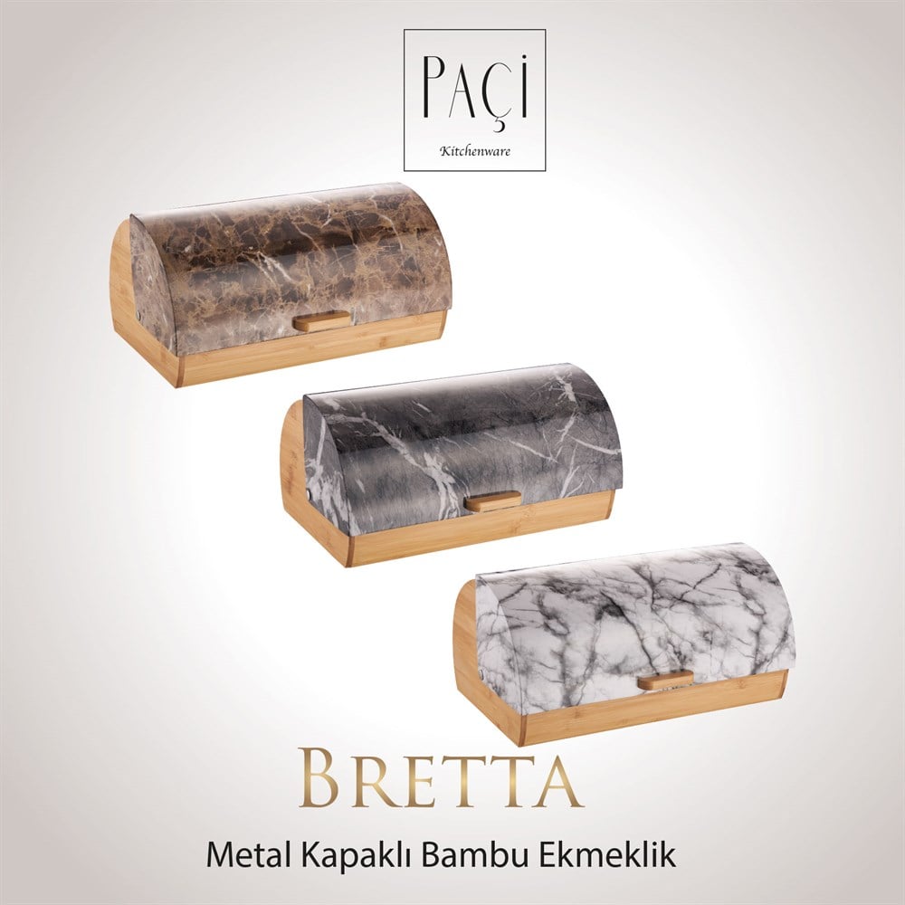 PAÇİ-BAMBULU BRETTA MERMER DSN LÜX EKMEK DOLABI