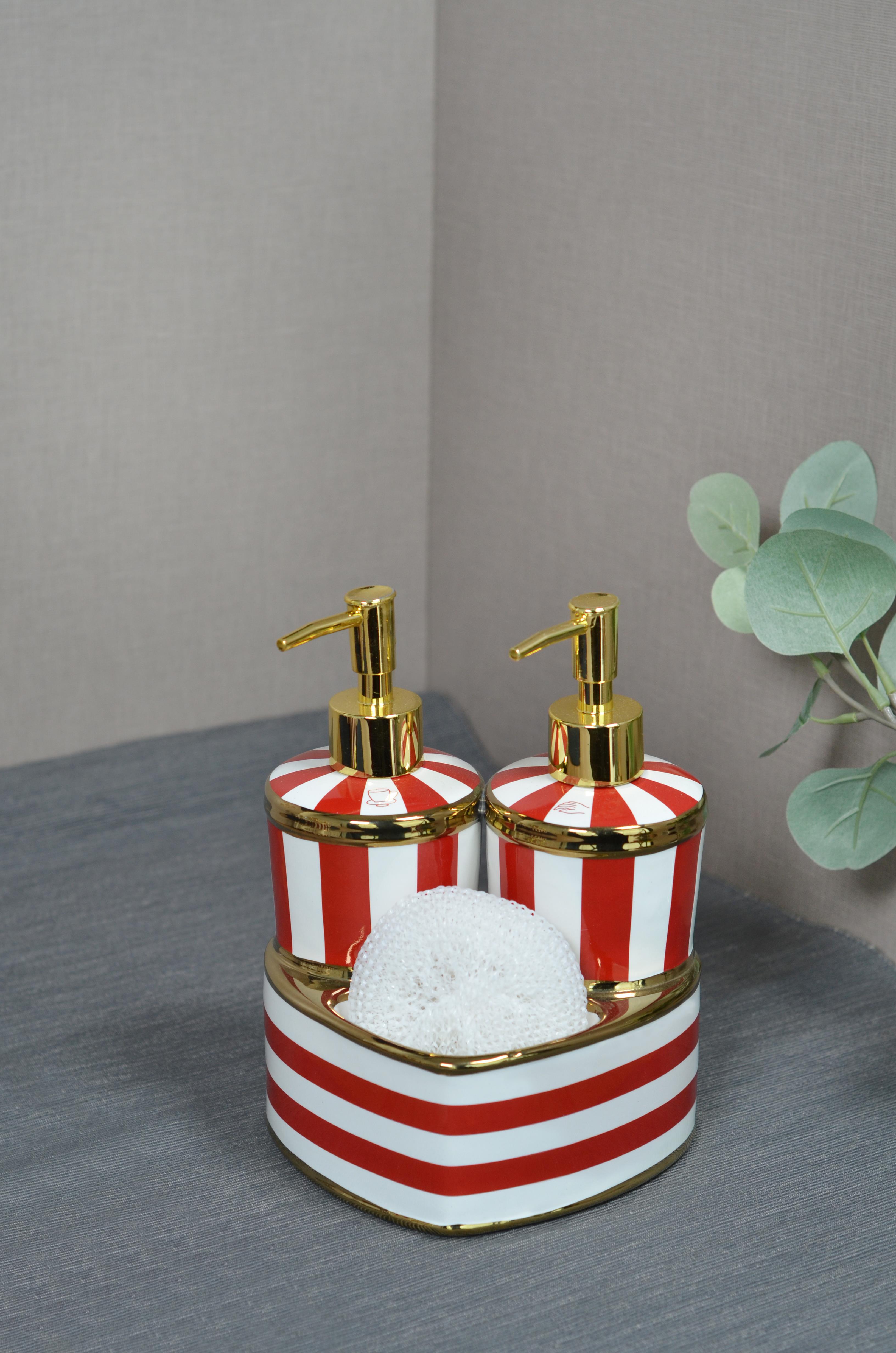 PAÇİ-LEO SÜNGERLİ İKİLİ SIVI SABUNLUK