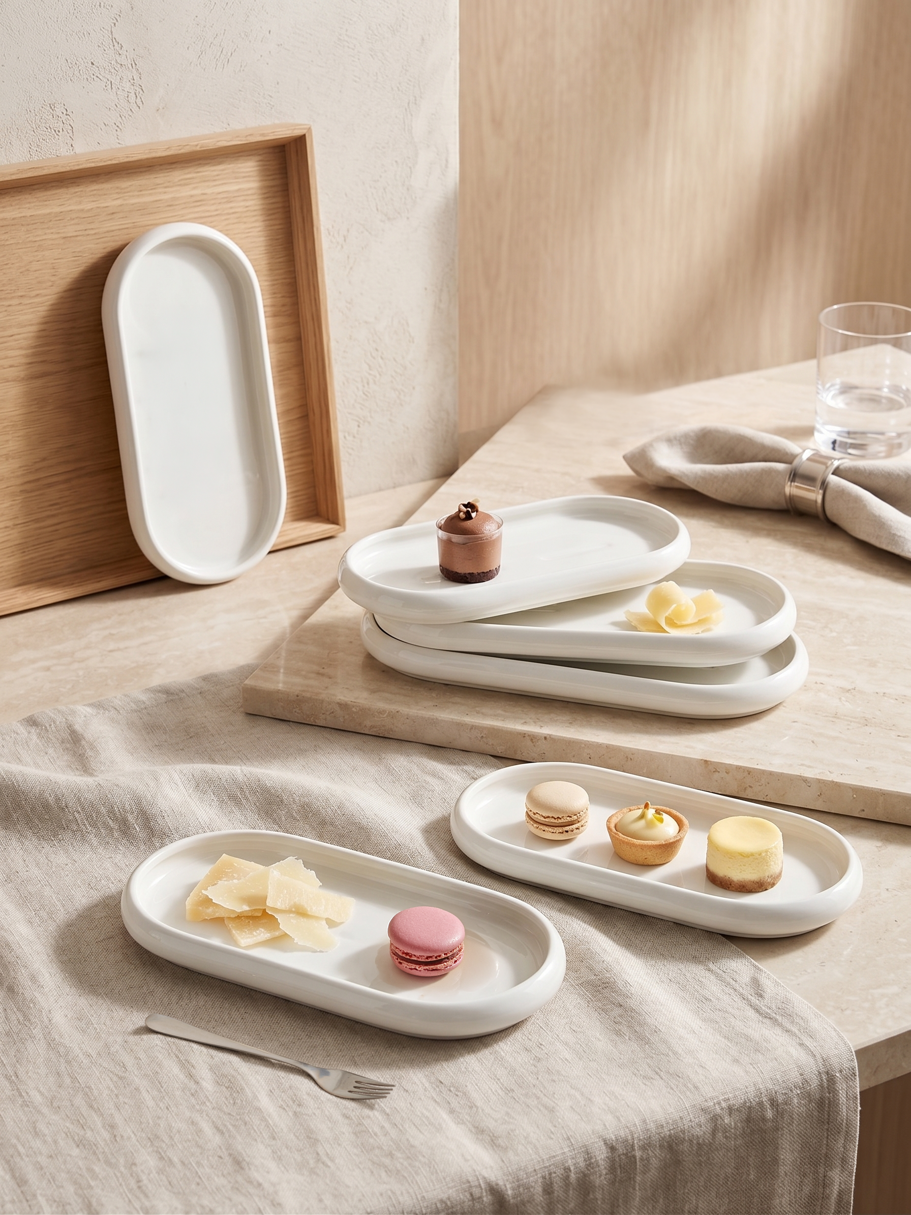 PAÇİ-VICTUS 6'LI 23 CM KAYIK TABAK SETİ