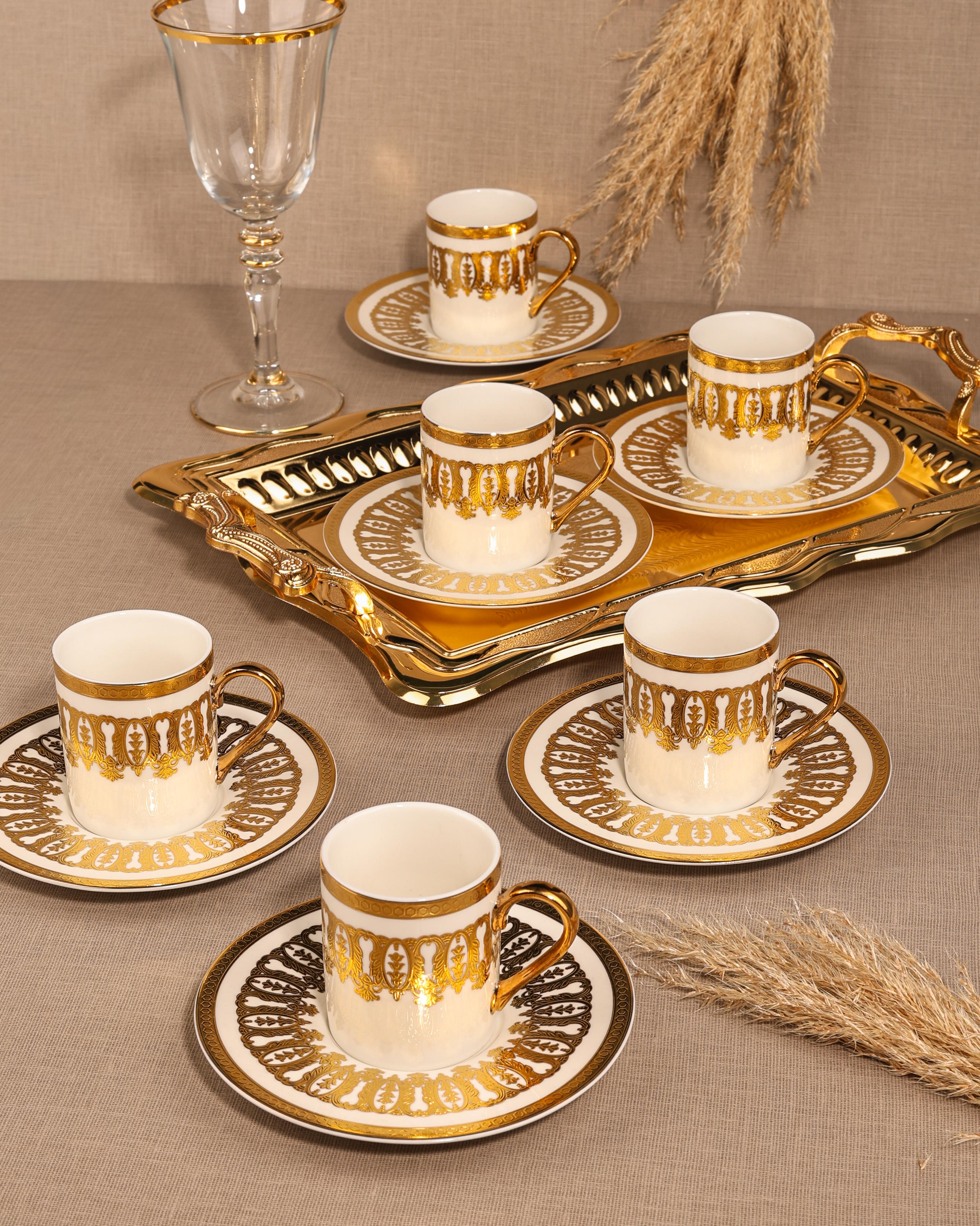 ROYAL CHARME-ELENORA 24 K.ALTIN KAHVE FİNCANI