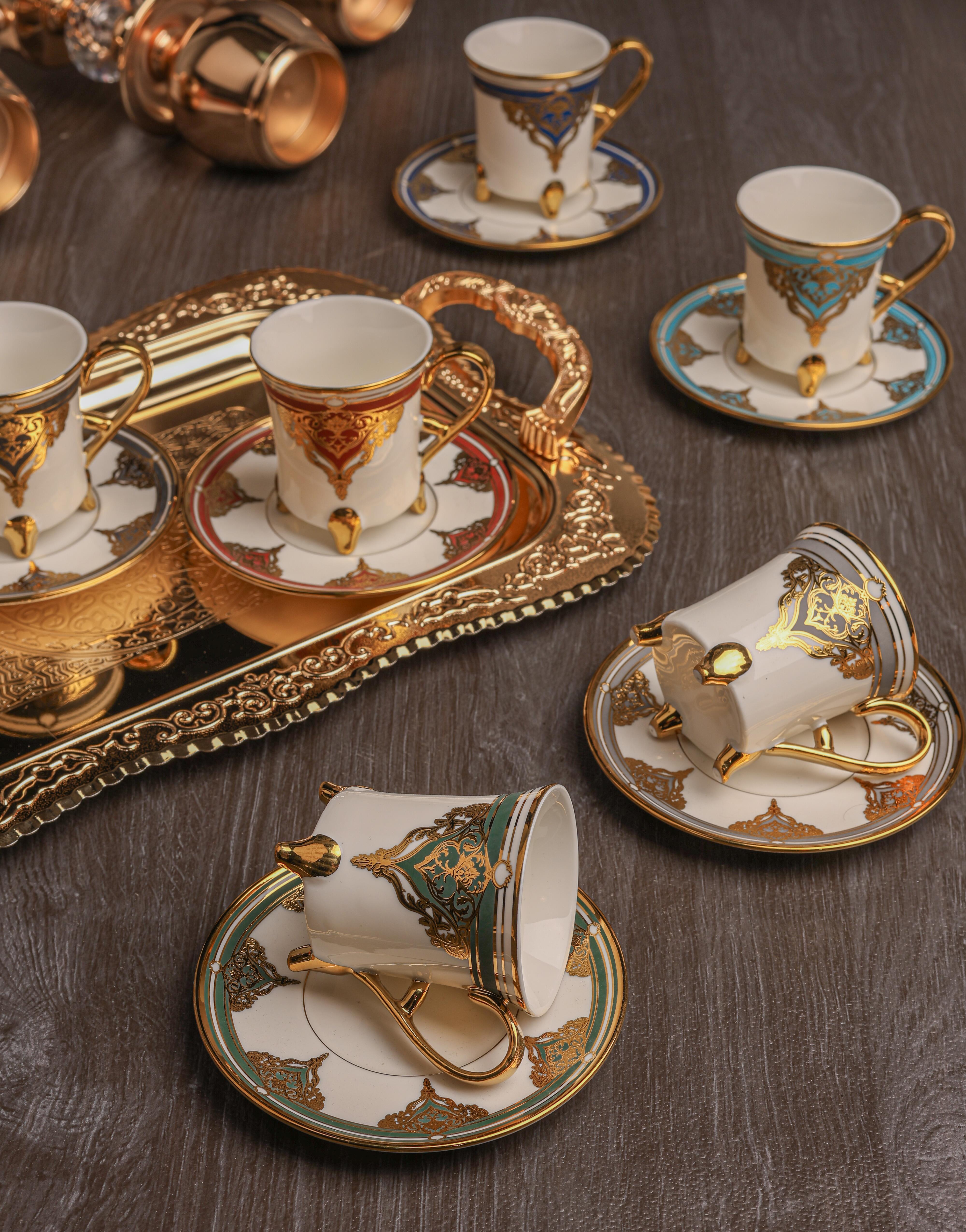 ROYAL CHARME-MAJESTY 6'LI KAHVE FİNCANI