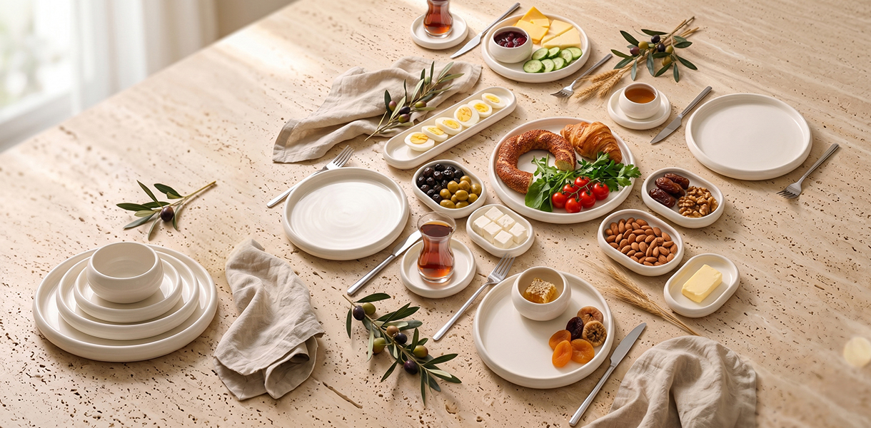 VICTUS 25 PARÇA KAHVALTI SETİ