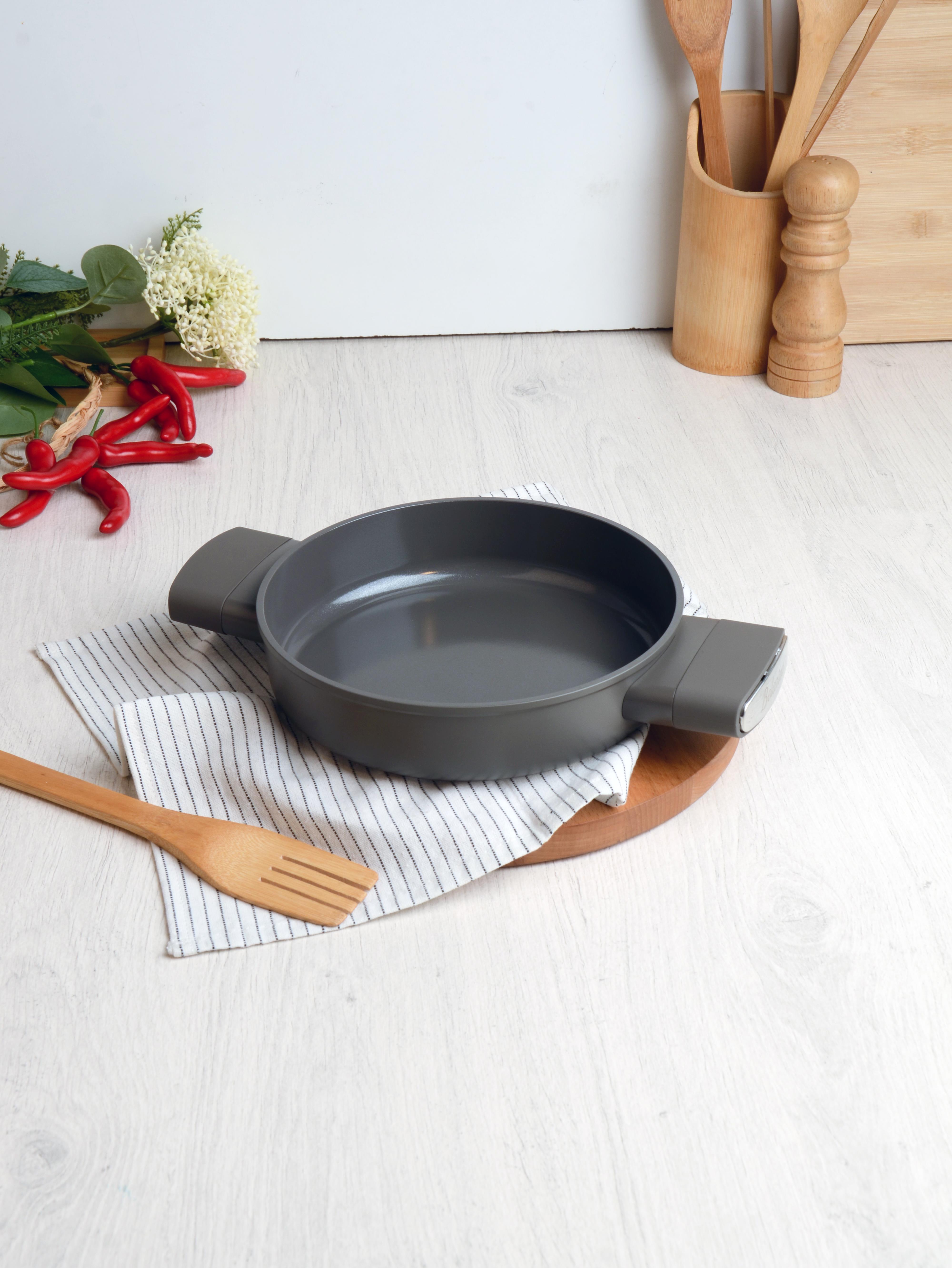 BELARİVA-20 CM GRİ SİLİKON SAPLI SAHAN