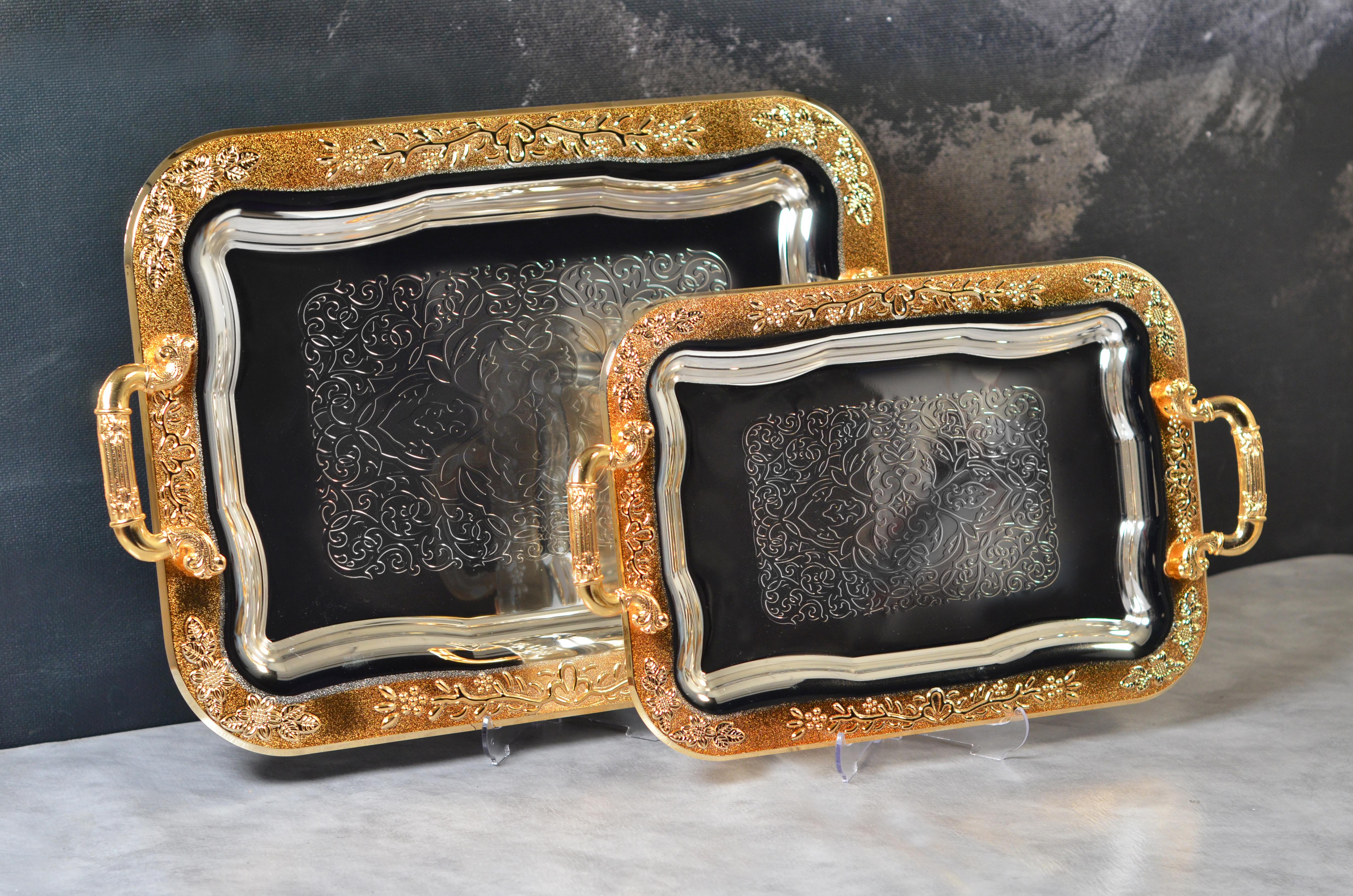 BELARİVA-LANCE 2'Lİ GÜMÜŞ & ALTIN TEPSİ