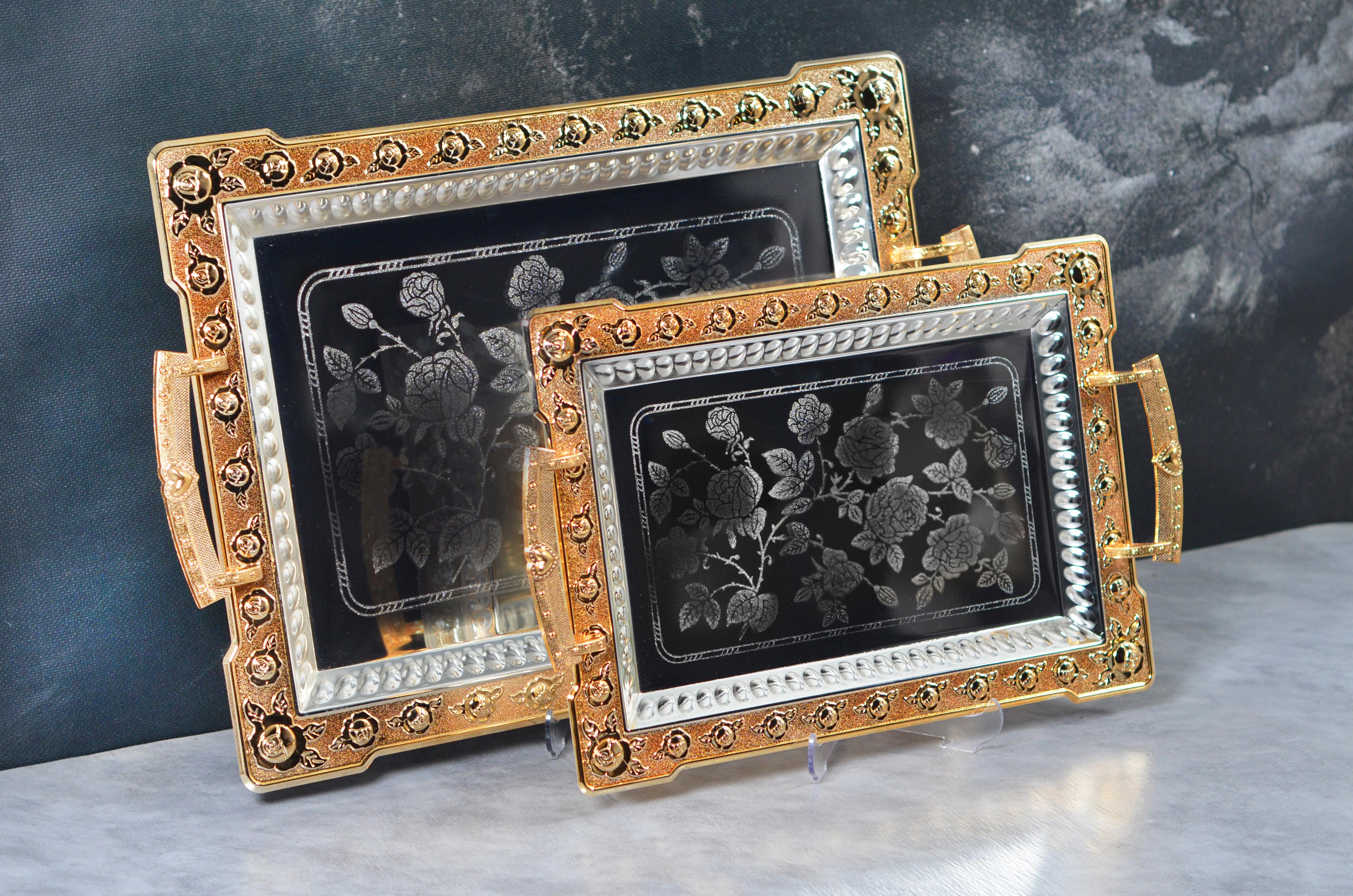 BELARİVA-LANCE 2'Lİ GÜMÜŞ & ALTIN TEPSİ