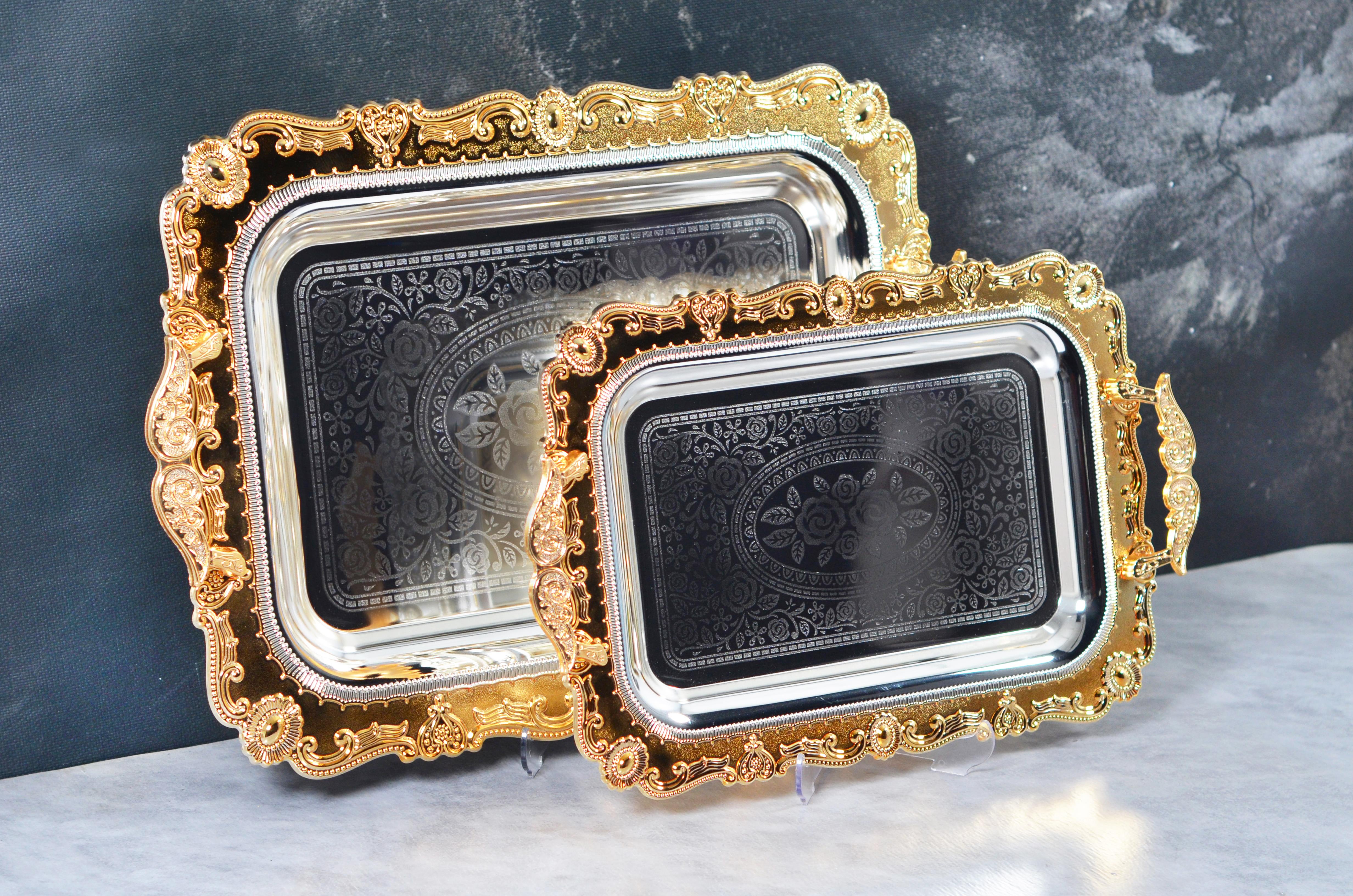 BELARİVA-LANCE 2'Lİ GÜMÜŞ & ALTIN TEPSİ