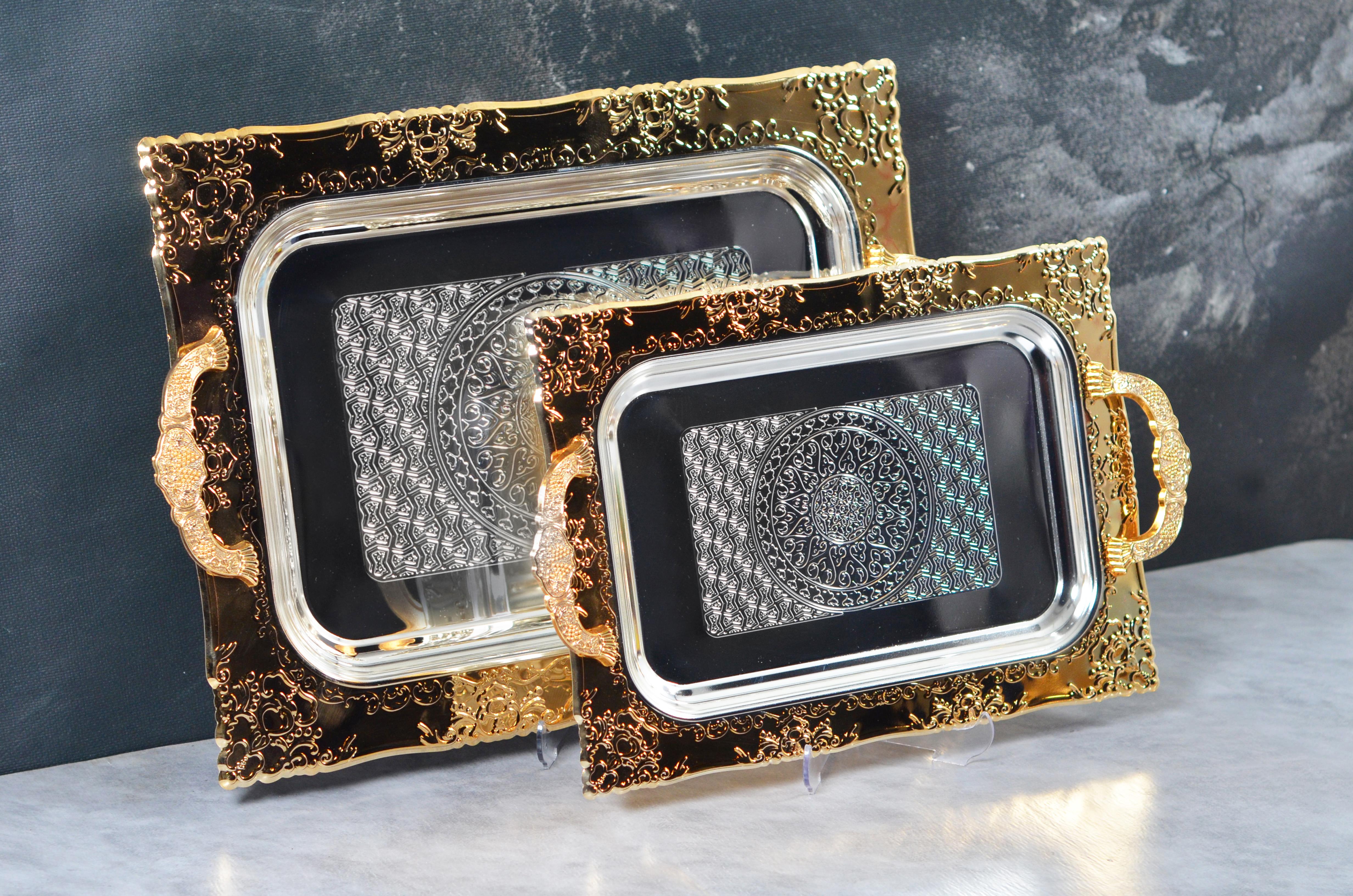 BELARİVA-LANCE 2'Lİ GÜMÜŞ & ALTIN TEPSİ