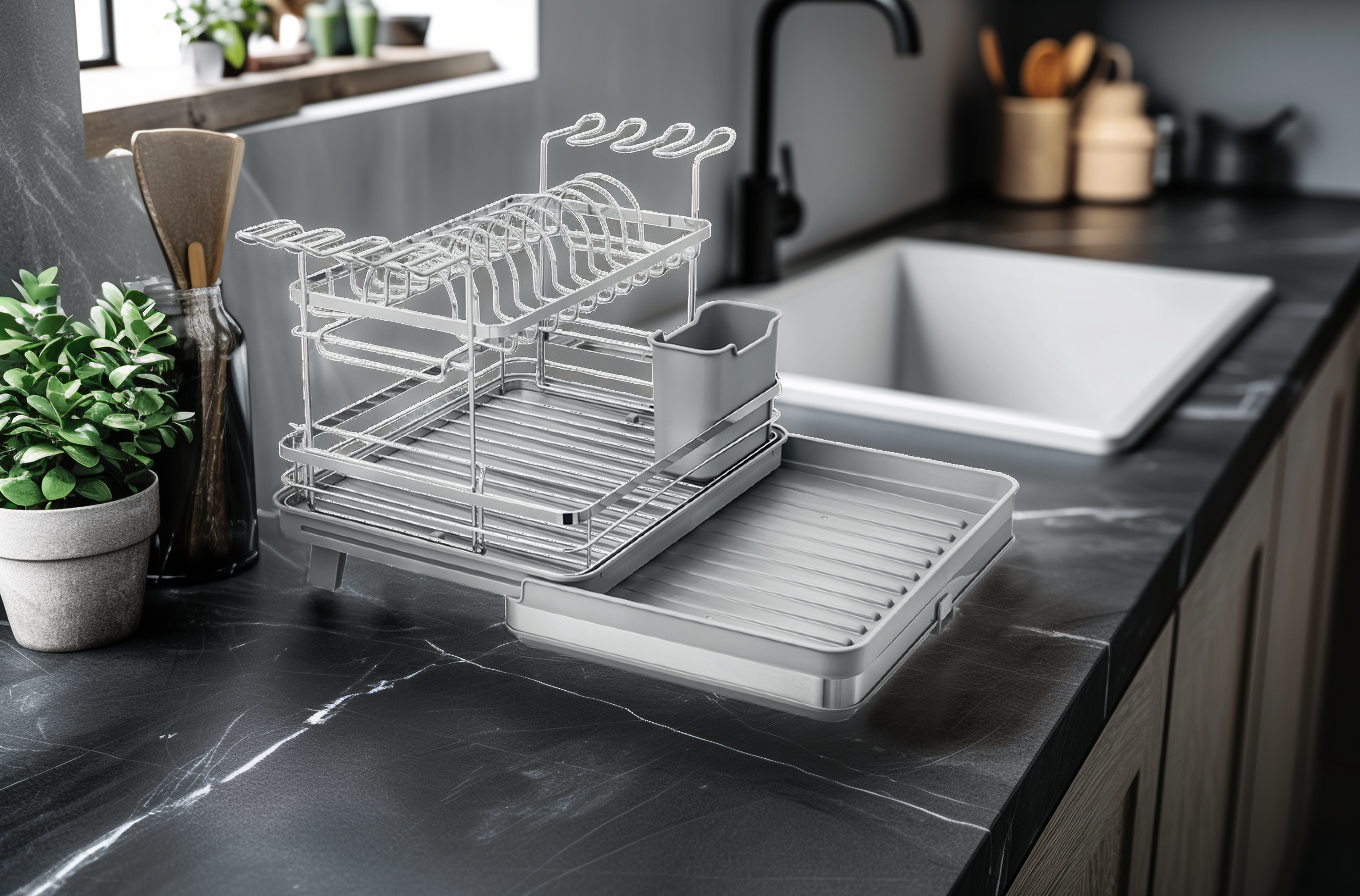 BELARİVA-PERA 2 KATLI METAL BULAŞIKLIK