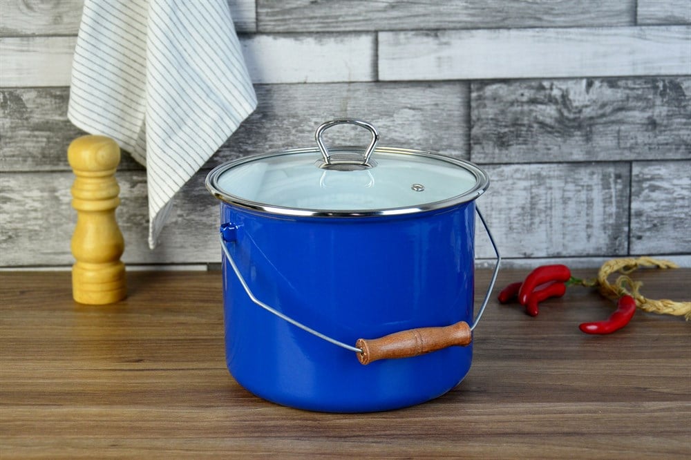 PAÇİ-20 CM RETRO MAVİ 5.25 LT BAKRAÇ