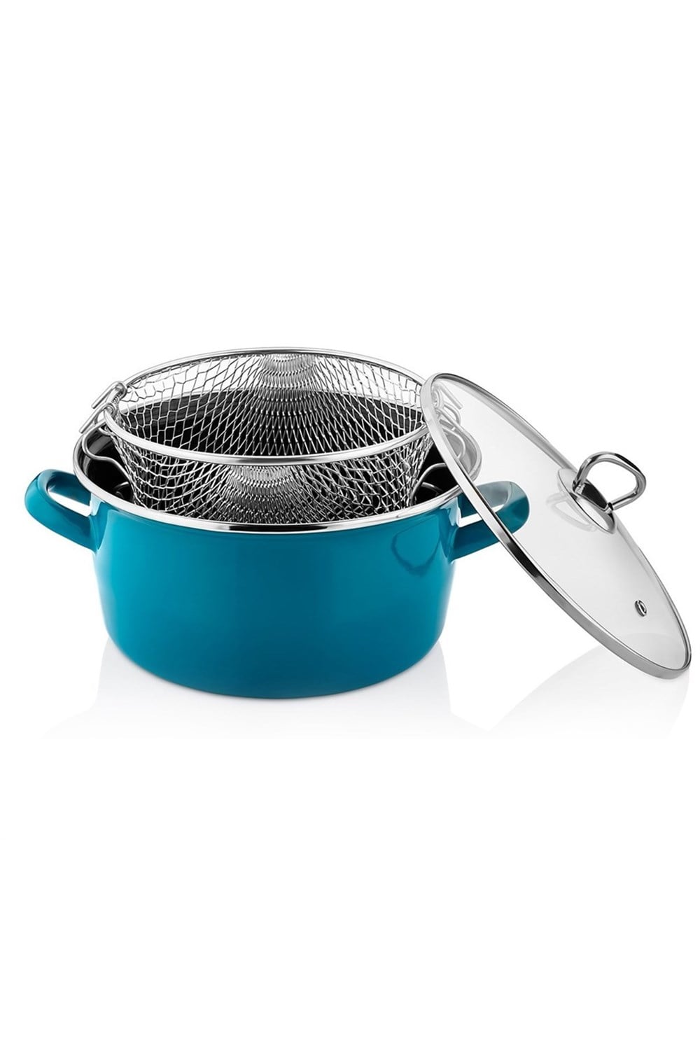 PAÇİ-22 CM RİZE YEŞİLİ 4.5 LT. KIZARTMA TENCERESİ