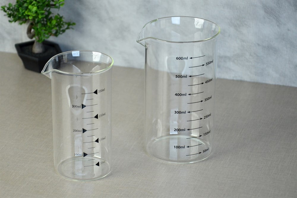 PAÇİ-350 ML-600 ML KULPSUZ ÖLÇÜ KABI SETİ
