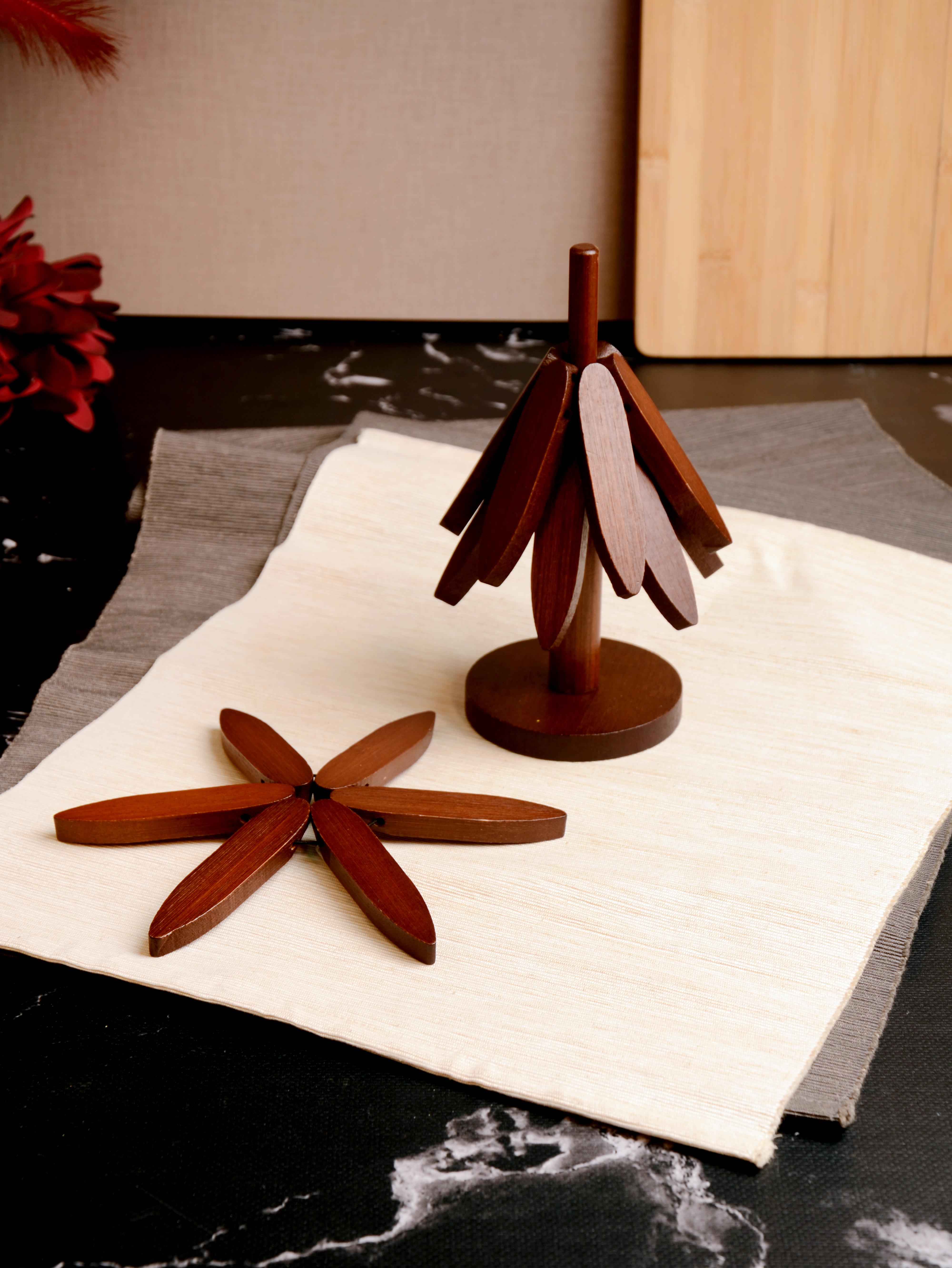 PAÇİ-BAMBU BARDAK TABAK ALTI