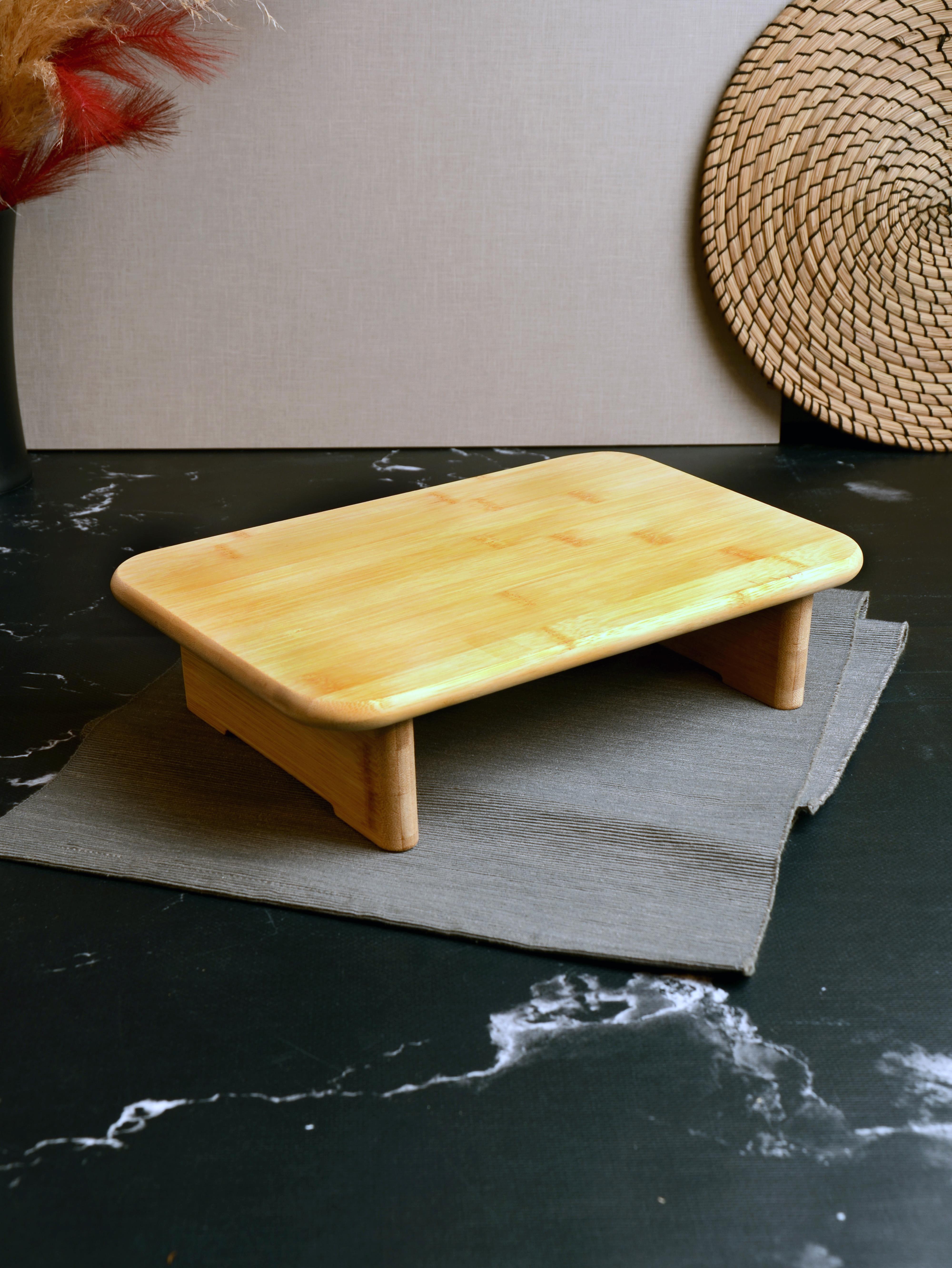 PAÇİ-BAMBU DİKDÖRTGEN AYAKLI KESİM PANOSU