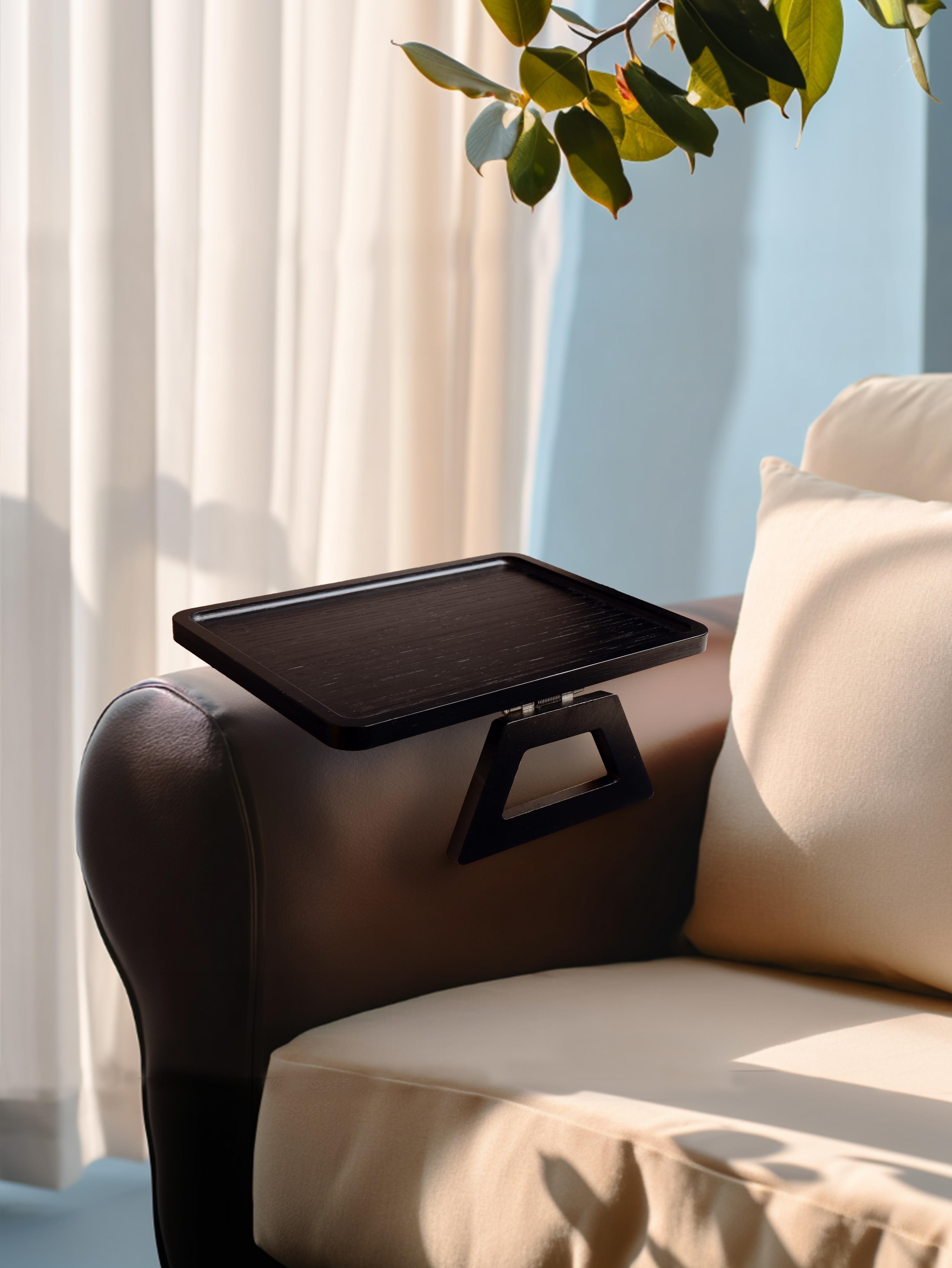 PAÇİ-BAMBU SİYAH DİKDÖRTGEN SUNUM TEPSİ