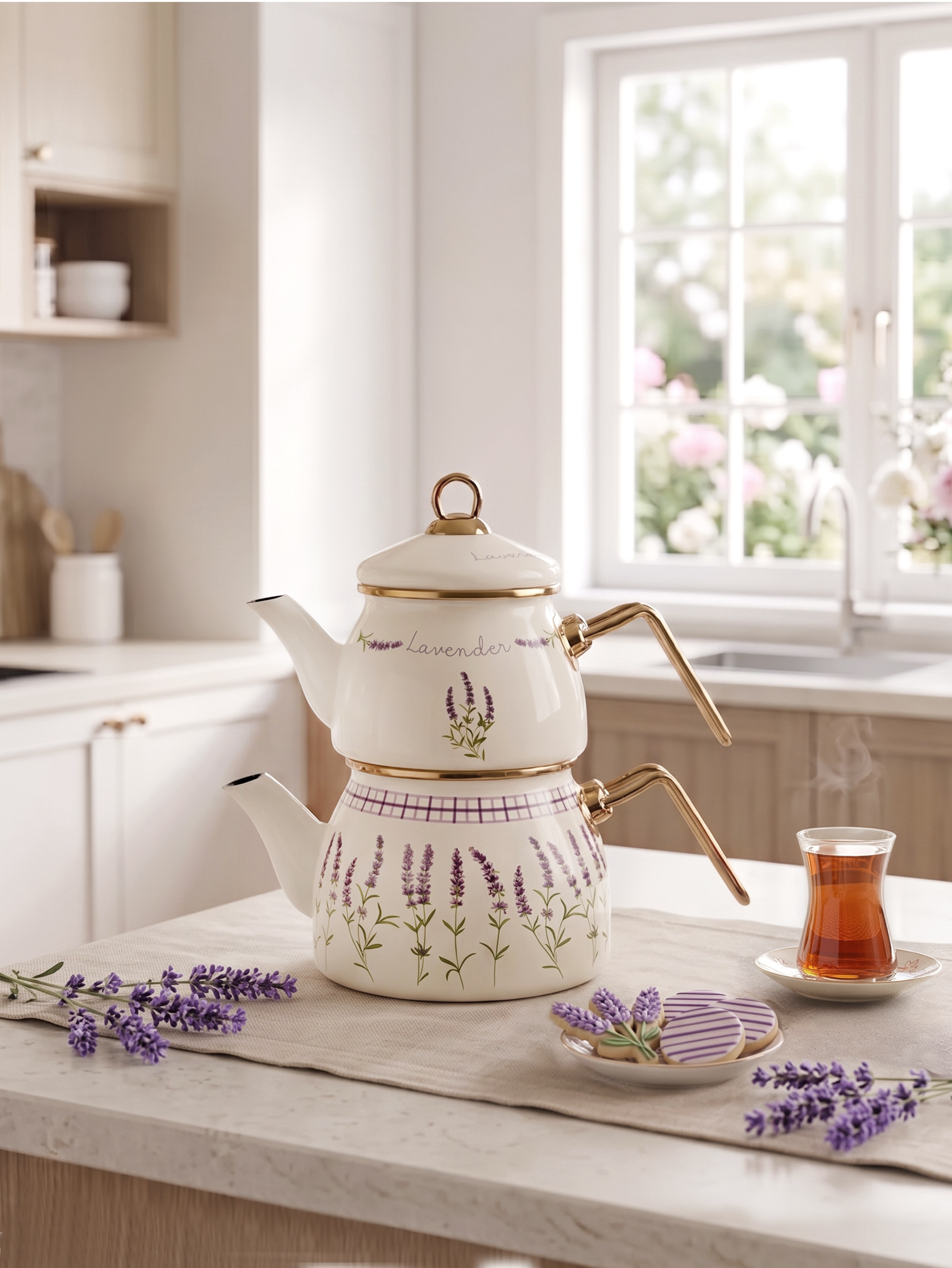 PAÇİ-ELITE CLASS LAVANDER DEKOR DOROTHY ÇAYDANLIK