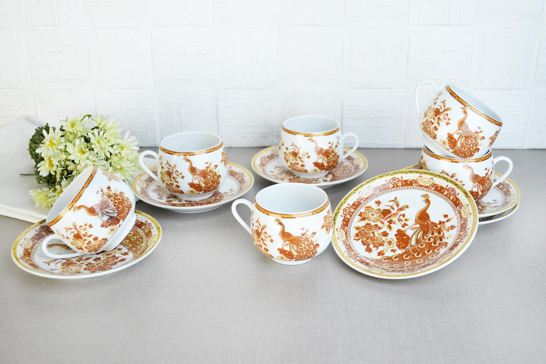 PAÇİ-GEİSHA TOMBİK TAVUSKUŞLU ÇAY FİNCANI