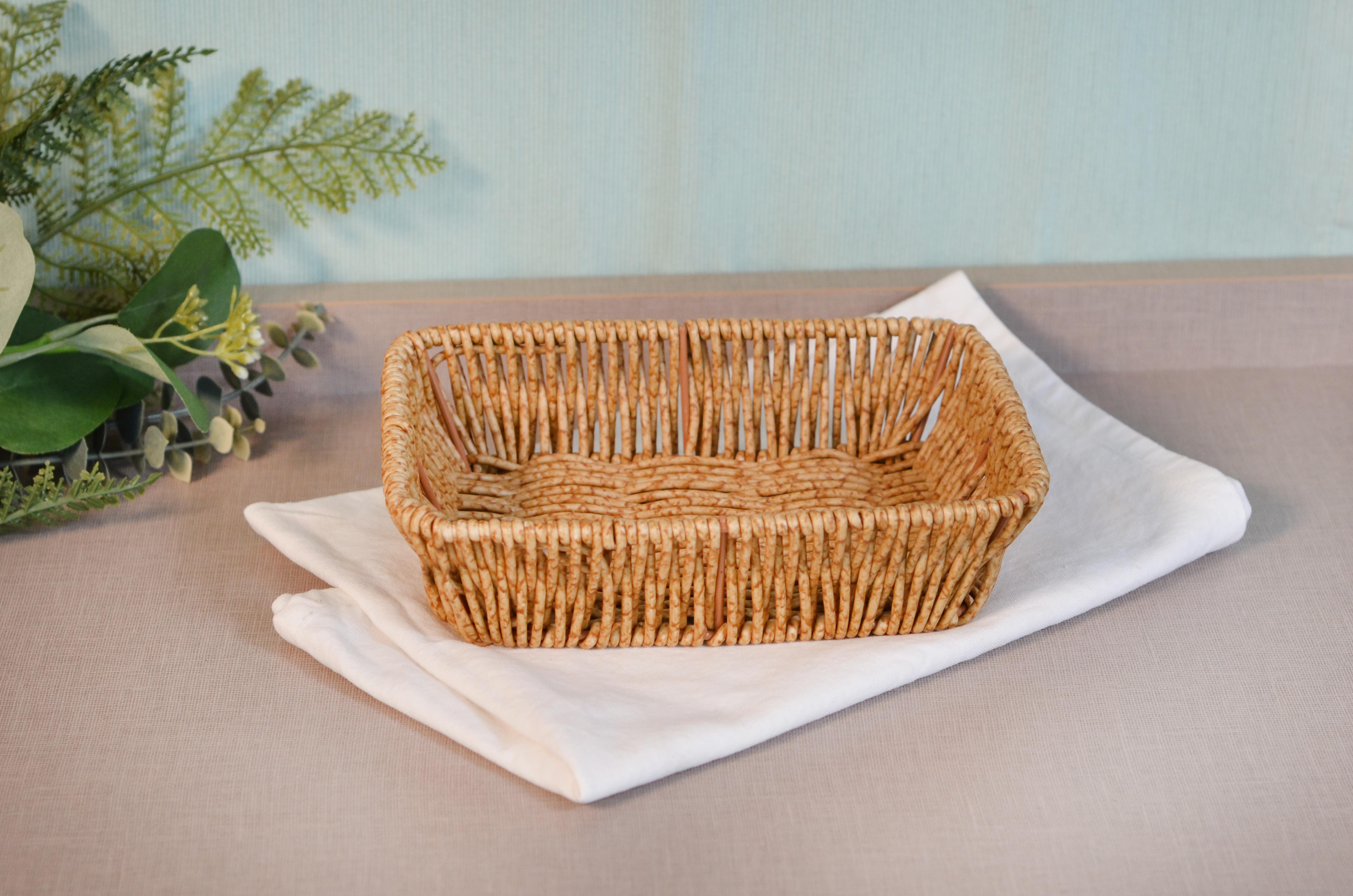 PAÇİ-KÜÇÜK DİKDÖRTGEN EKMEK SEPETİ