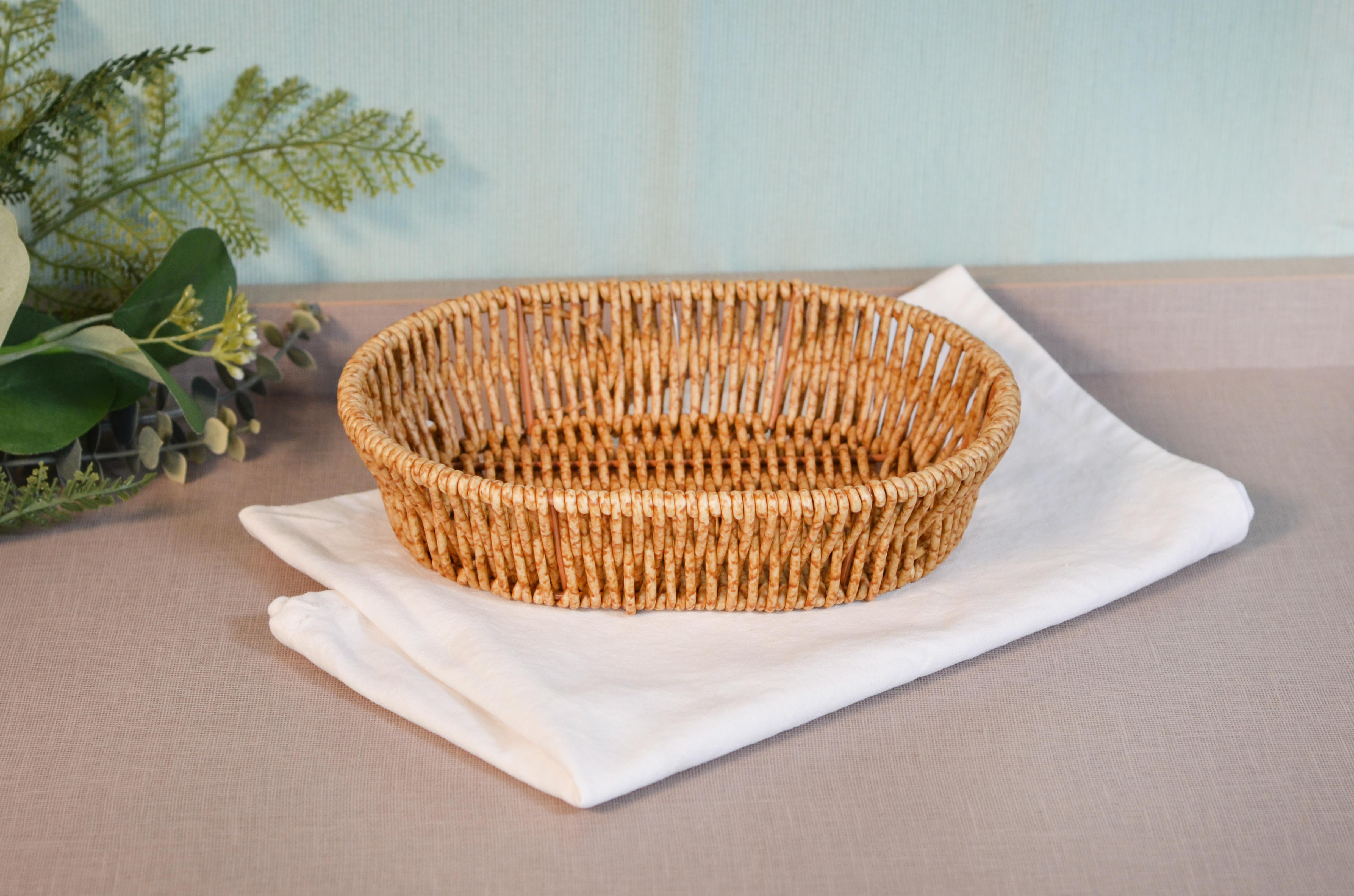 PAÇİ-KÜÇÜK OVAL EKMEK SEPETİ