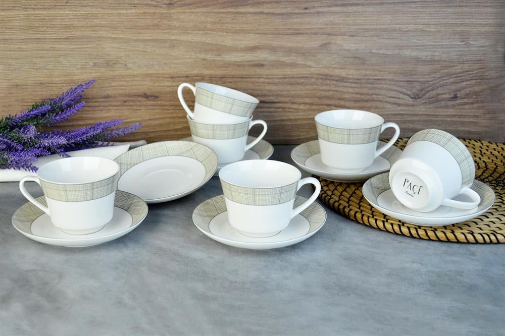 PAÇİ-LAURA PORSELEN ÇAY FİNCANI SETİ