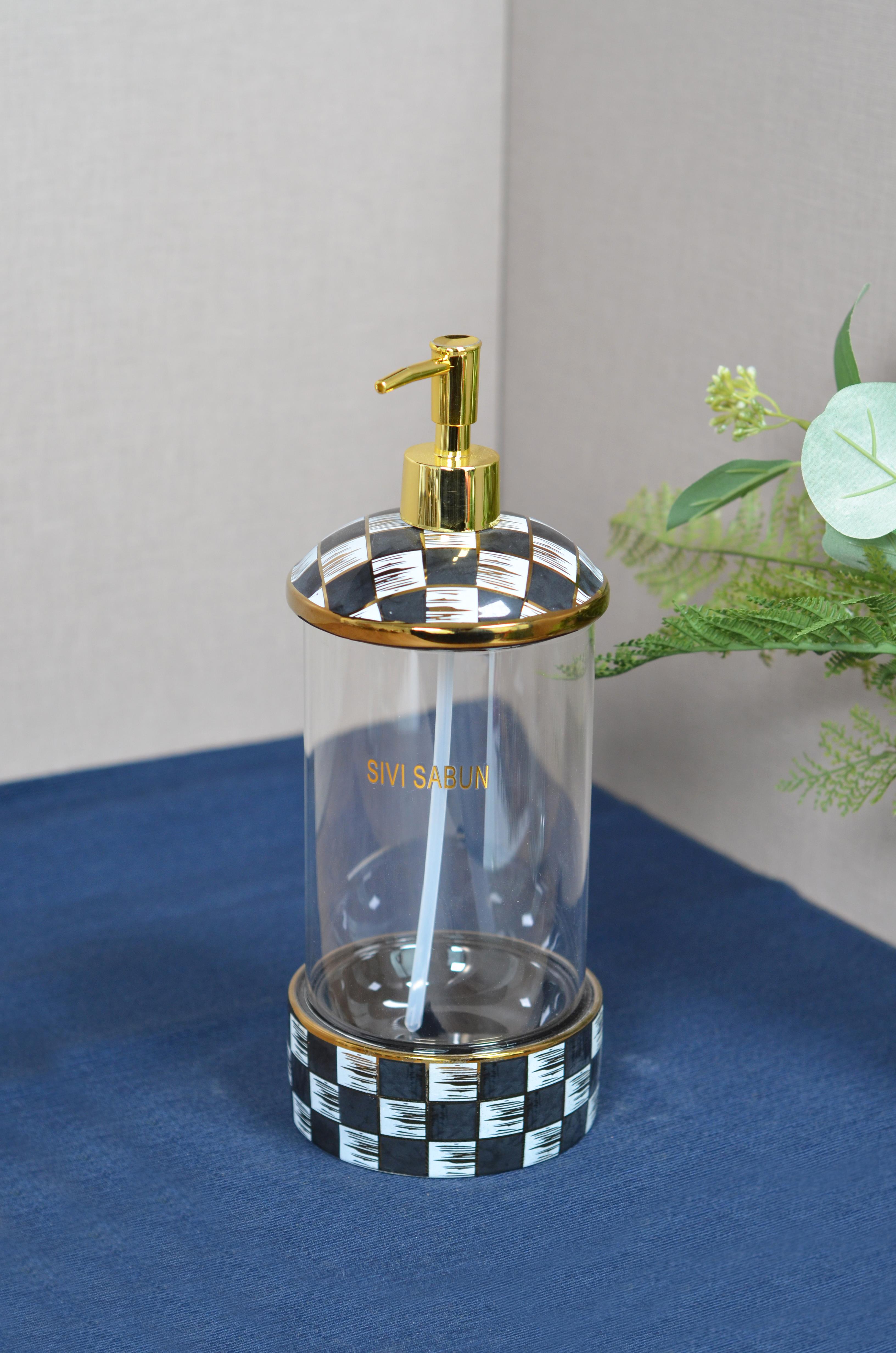 PAÇİ-LEO BATTAL TEKLİ CAM SIVI SABUNLUK