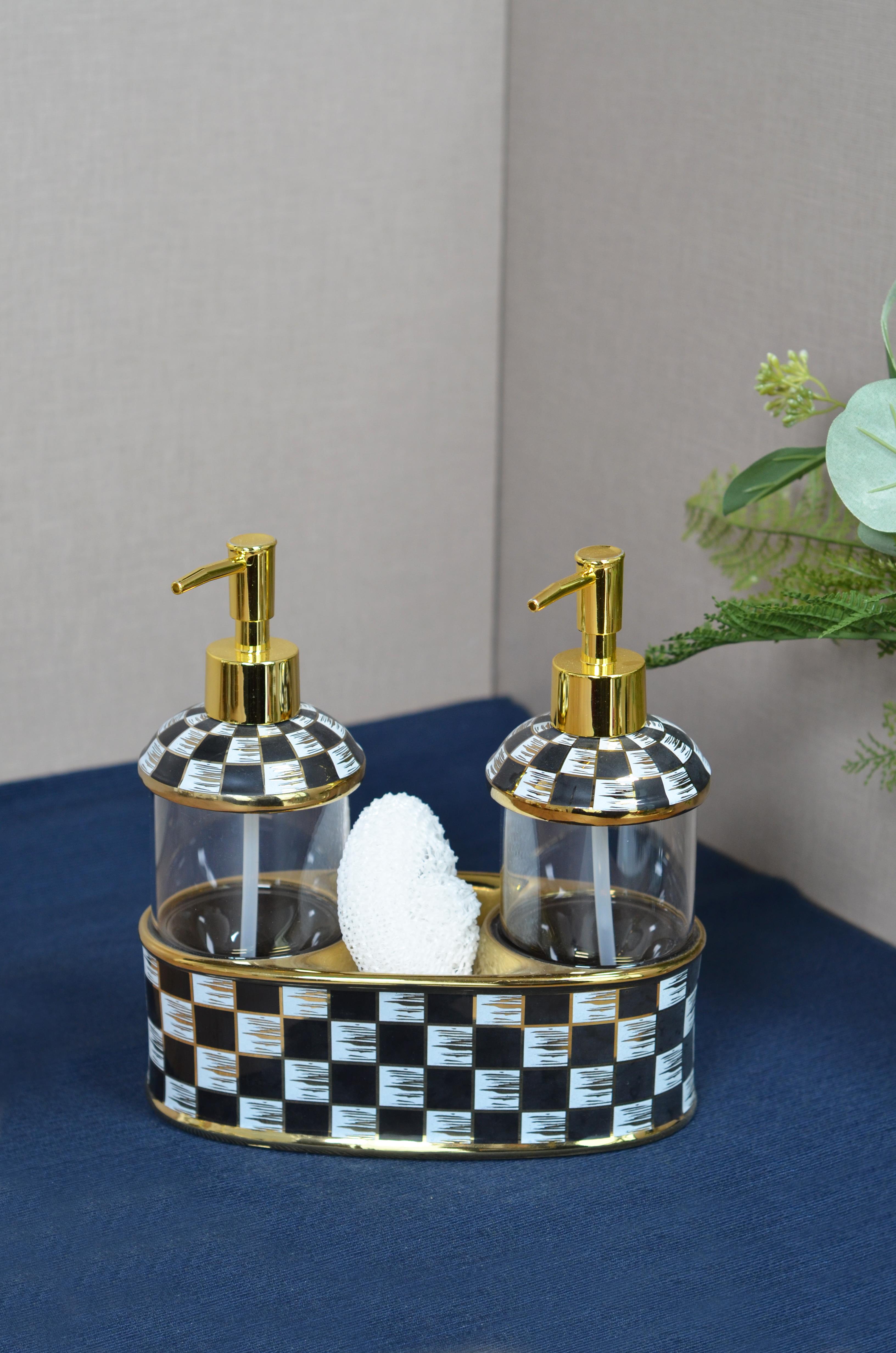 PAÇİ-LEO SÜNGERLİ İKİLİ CAM SIVI SABUNLUK