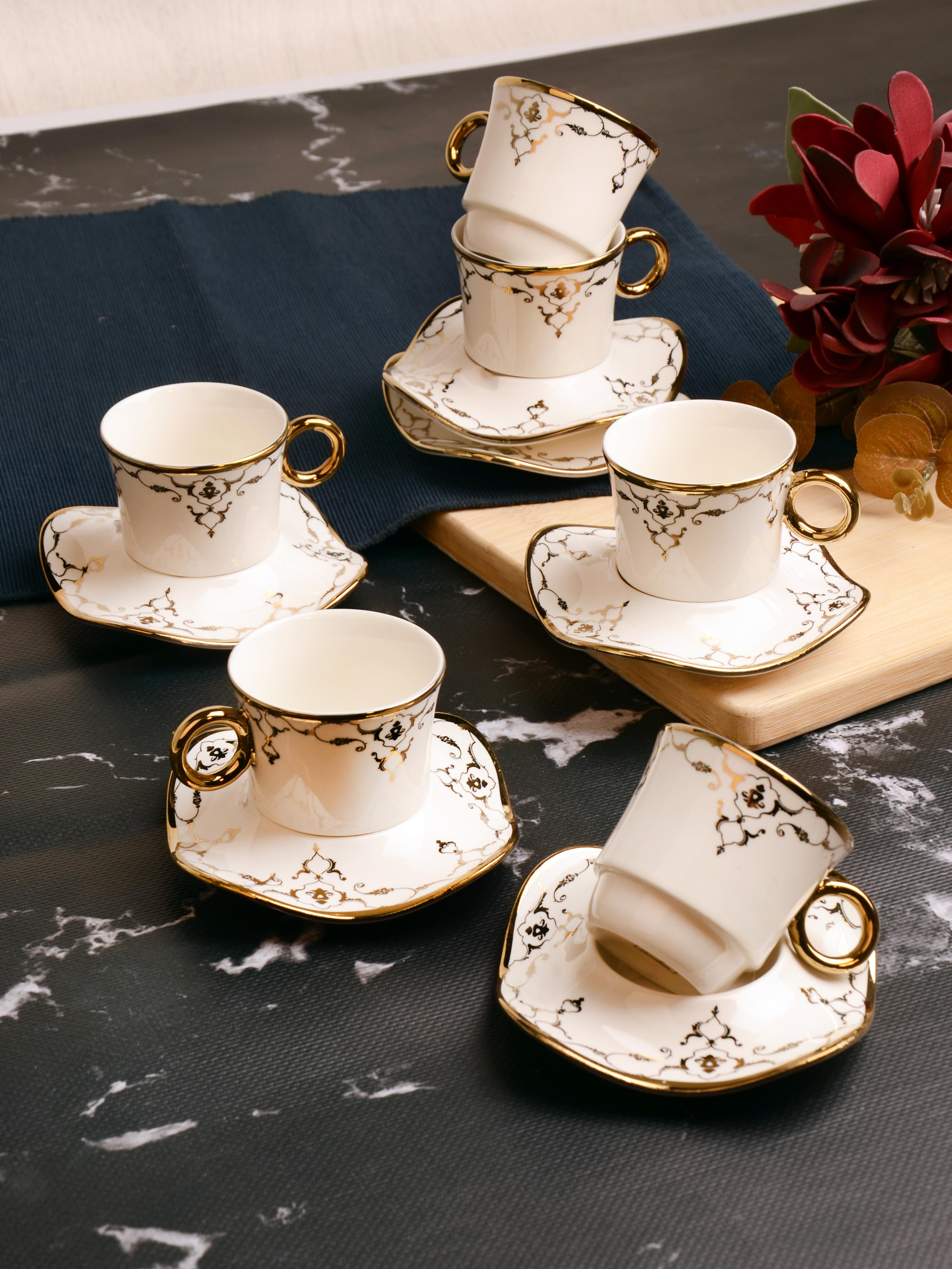 PAÇİ-LILY SEMAZEN YALDIZLI KAHVE FİNCANI