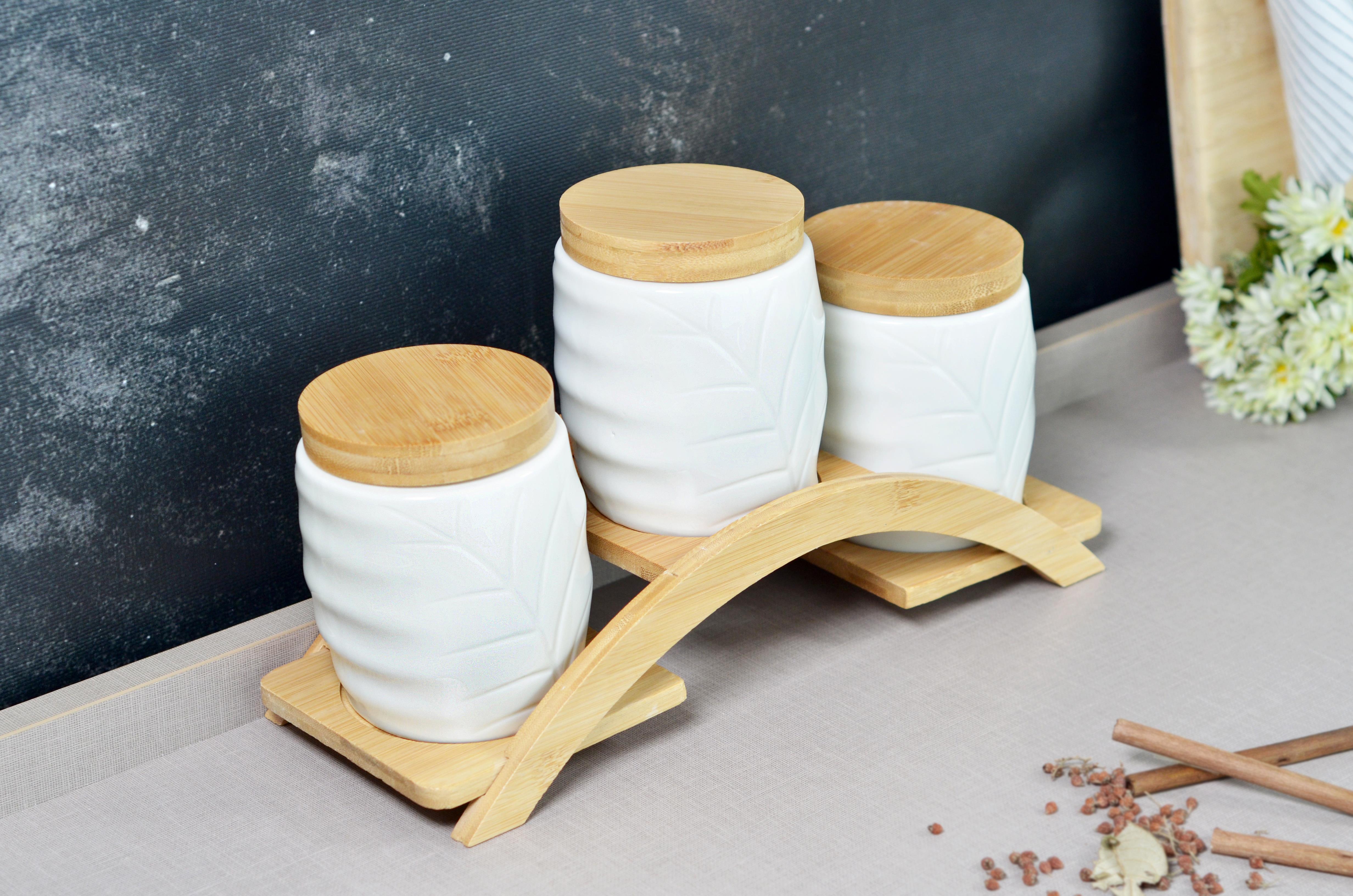 PAÇİ-LİNDA 3'LÜ STANDLI BAHARATLIK SETİ