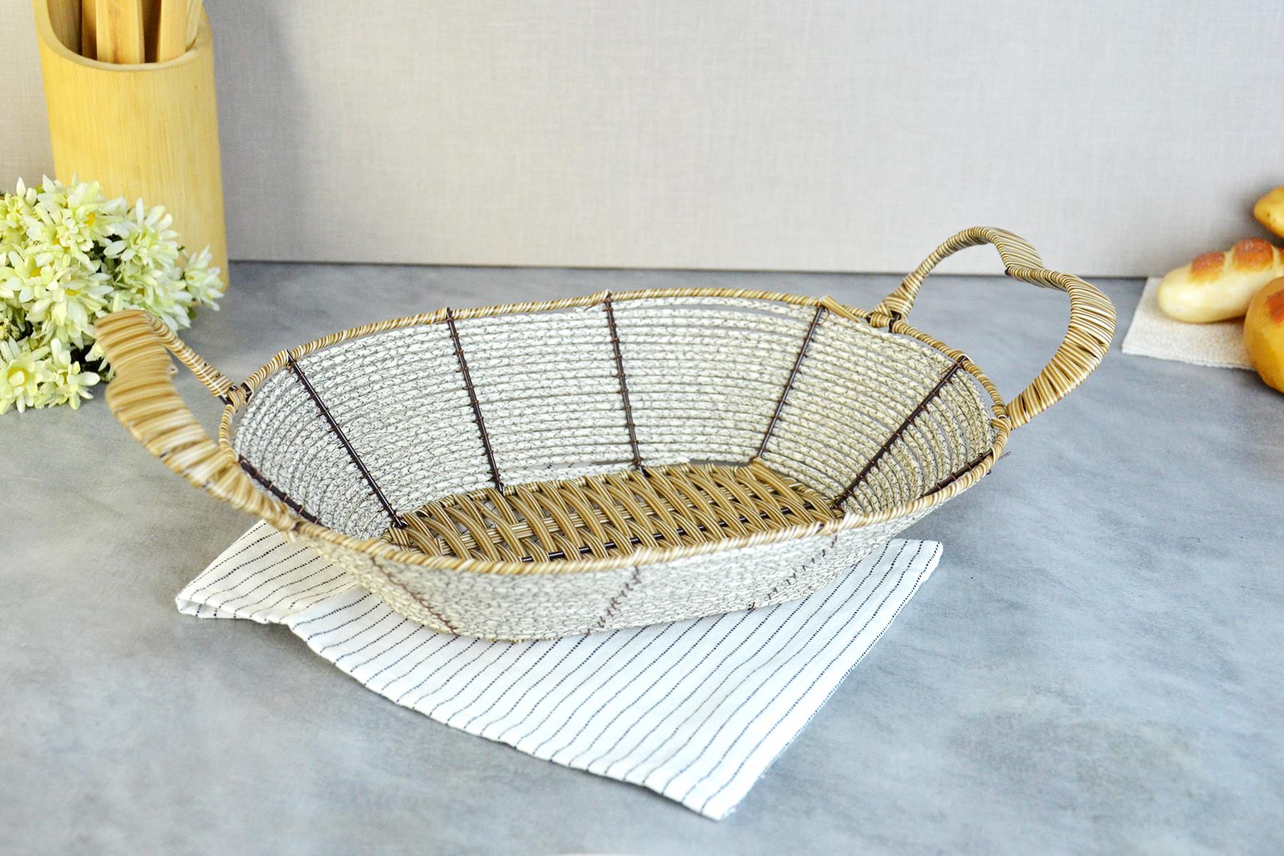 PAÇİ-OVAL EKMEK SEPETİ