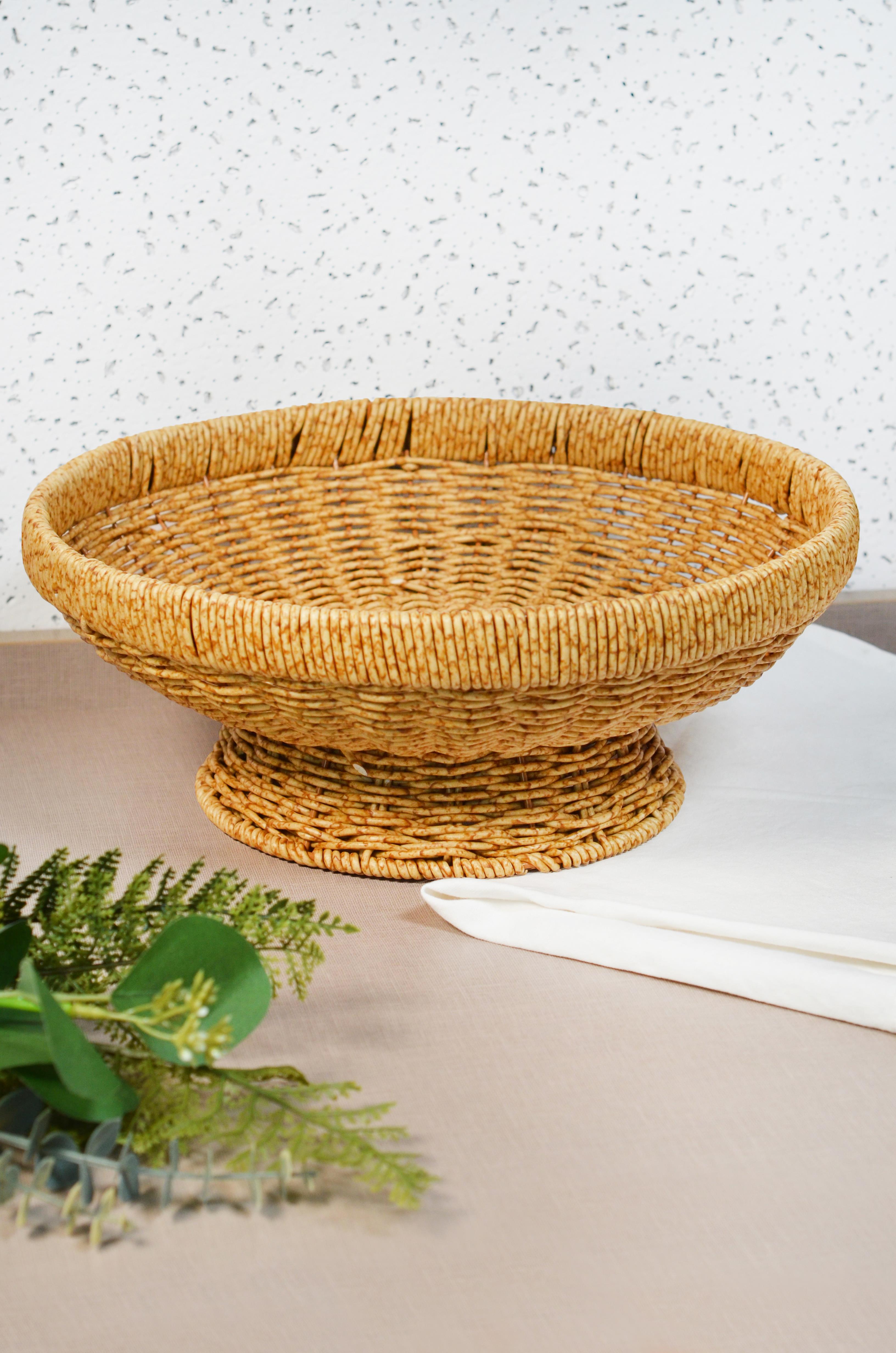 PAÇİ-YUVARLAK 32 CM AYAKLI MEYVELİK