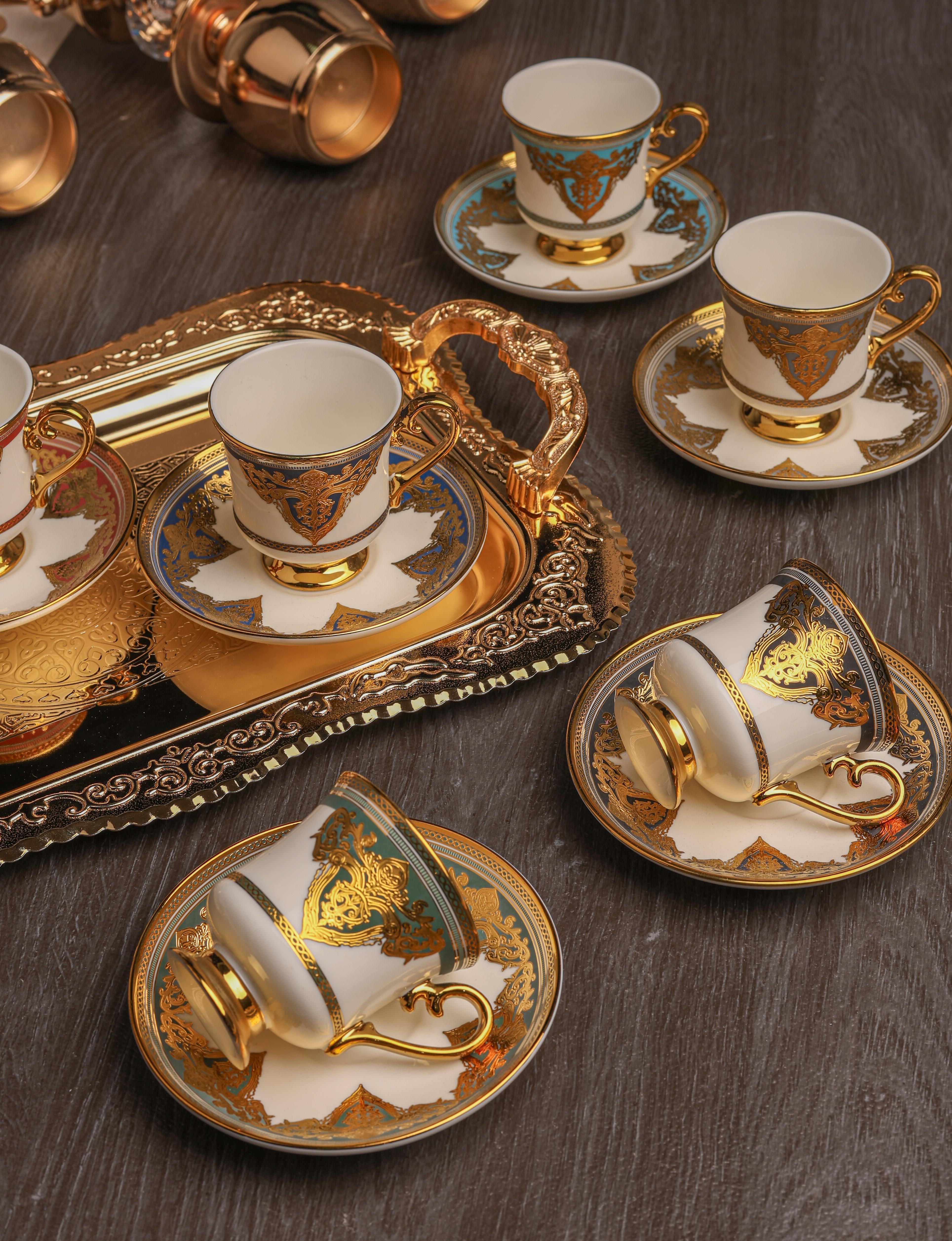 ROYAL CHARME-BAROQUE 6'LI KAHVE FİNCANI