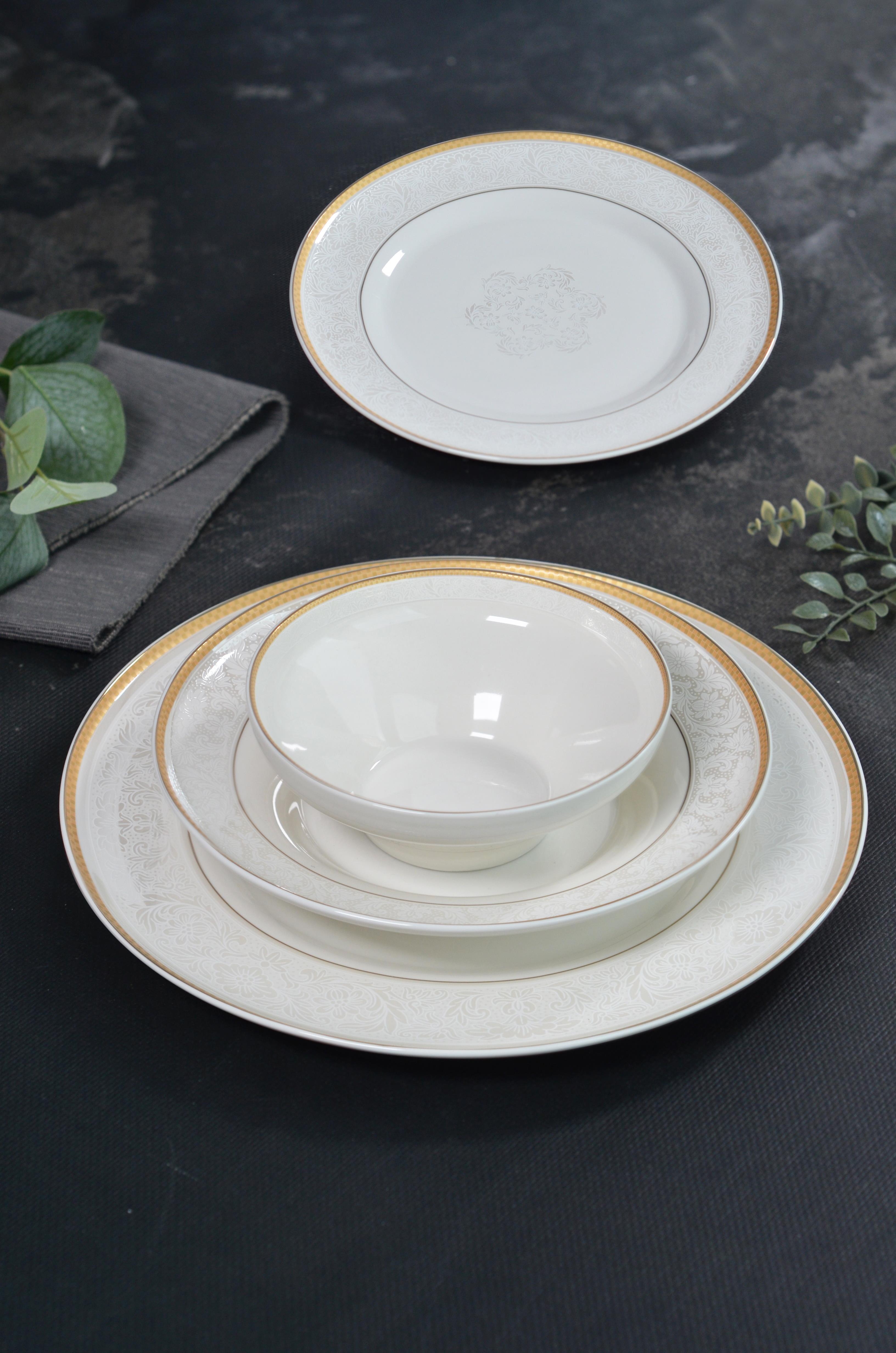 ROYAL CHARME-BONİTA 24 PARÇA BONE CHİNA YEMEK TAKIMI