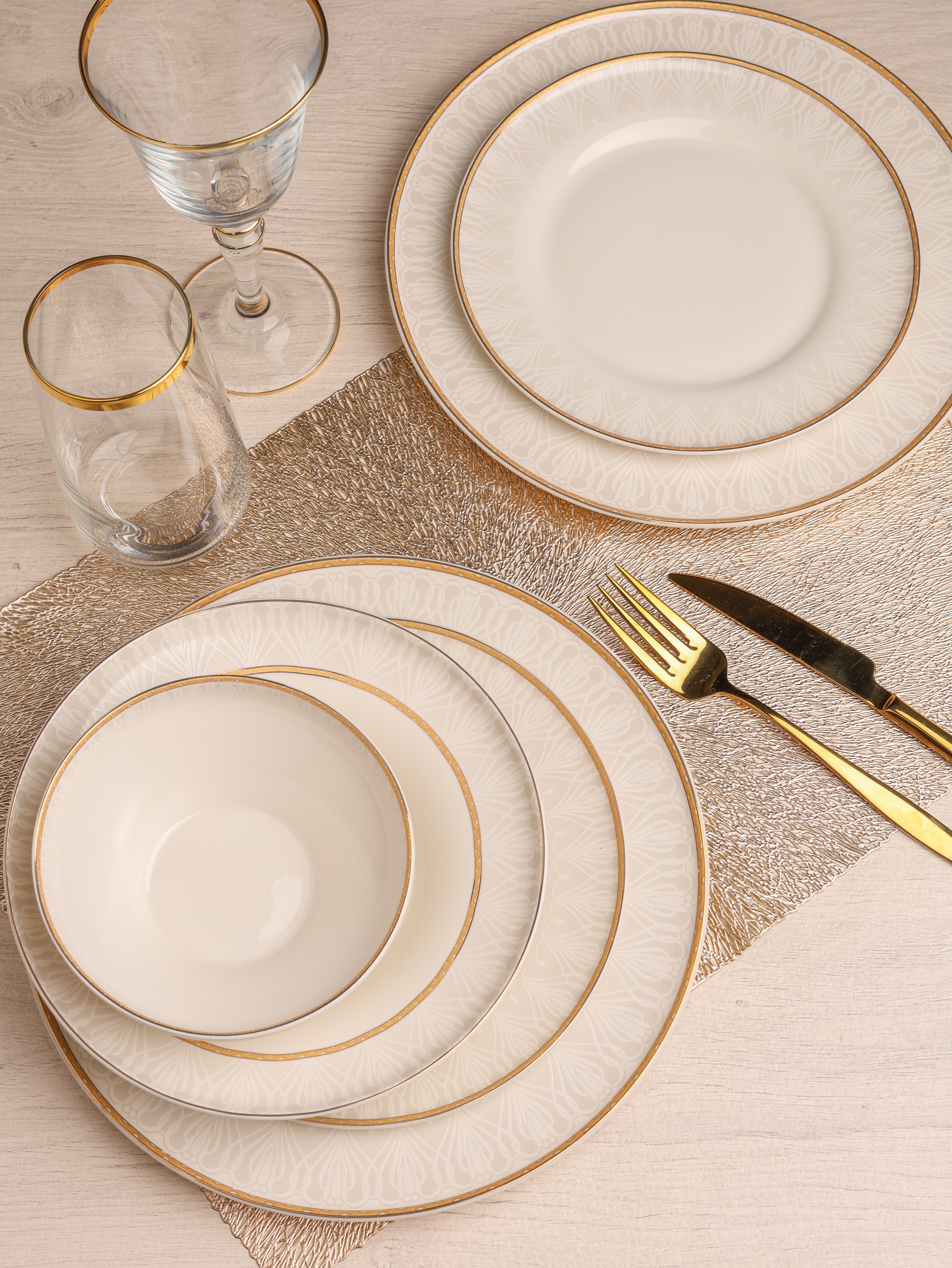 ROYAL CHARME-BONİTA 24 PARÇA BONE CHİNA YEMEK TAKIMI