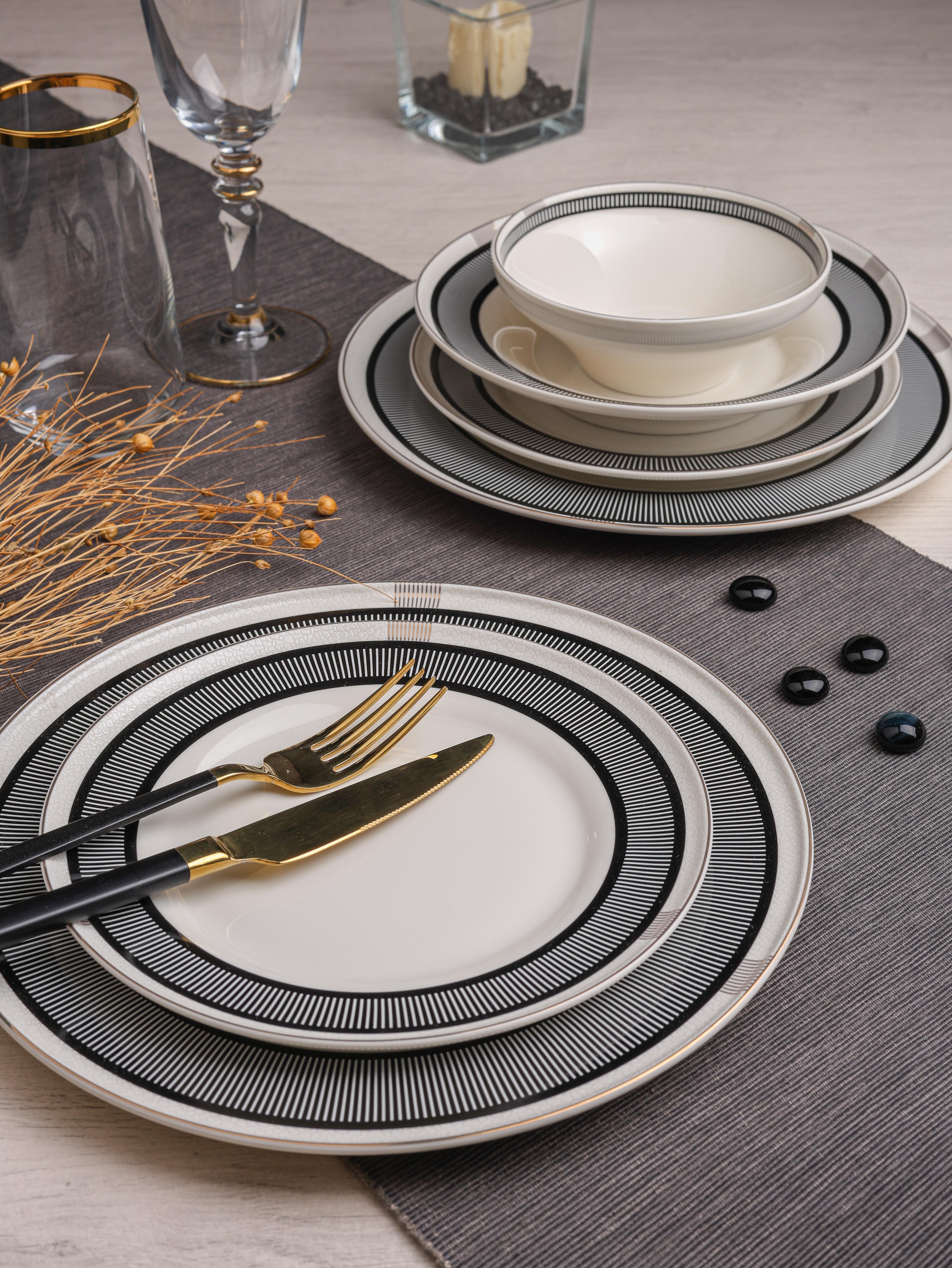 ROYAL CHARME-BONİTA 24 PARÇA BONE CHİNA YEMEK TAKIMI