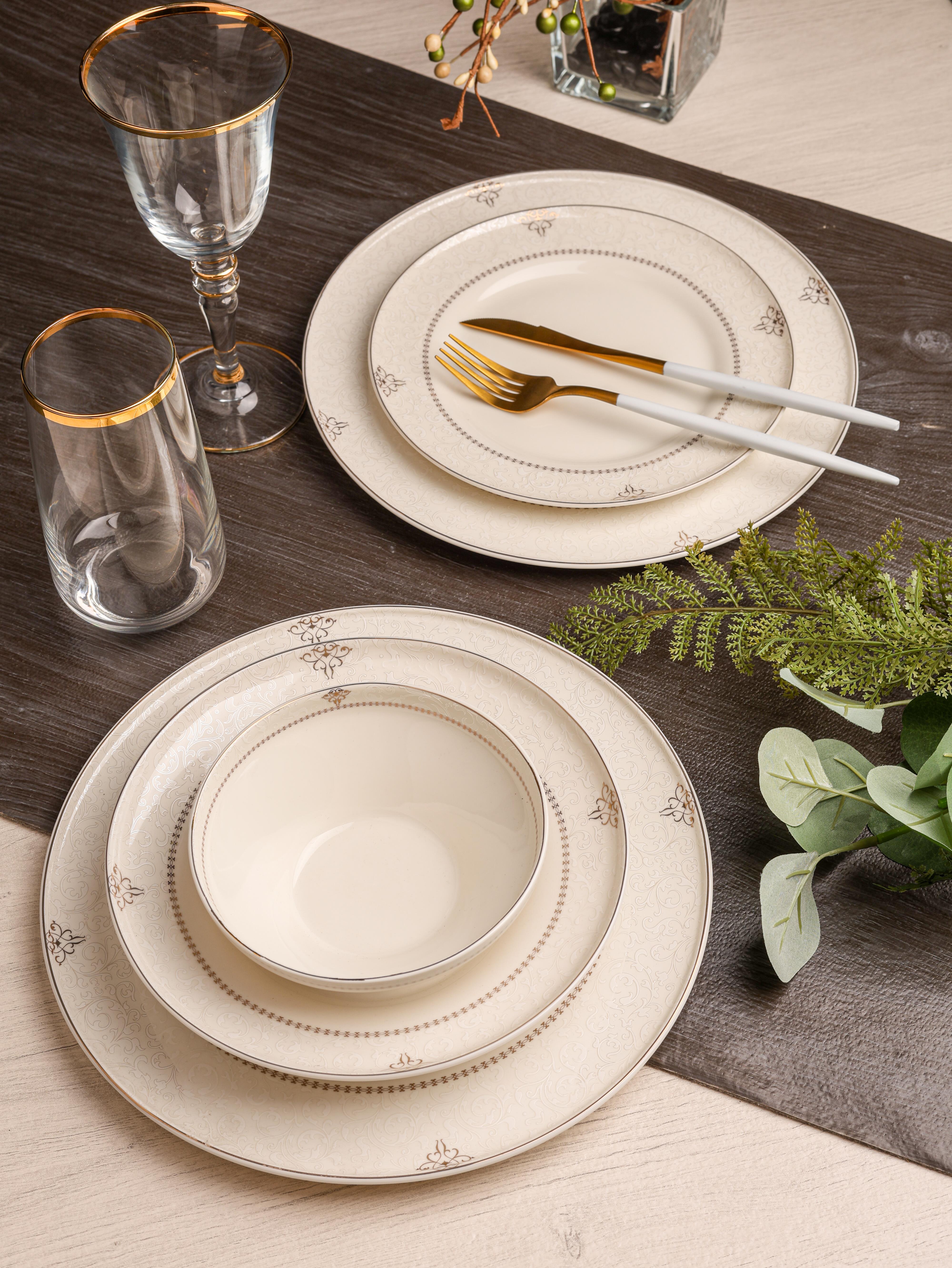ROYAL CHARME-BONİTA 24 PARÇA BONE CHİNA YEMEK TAKIMI