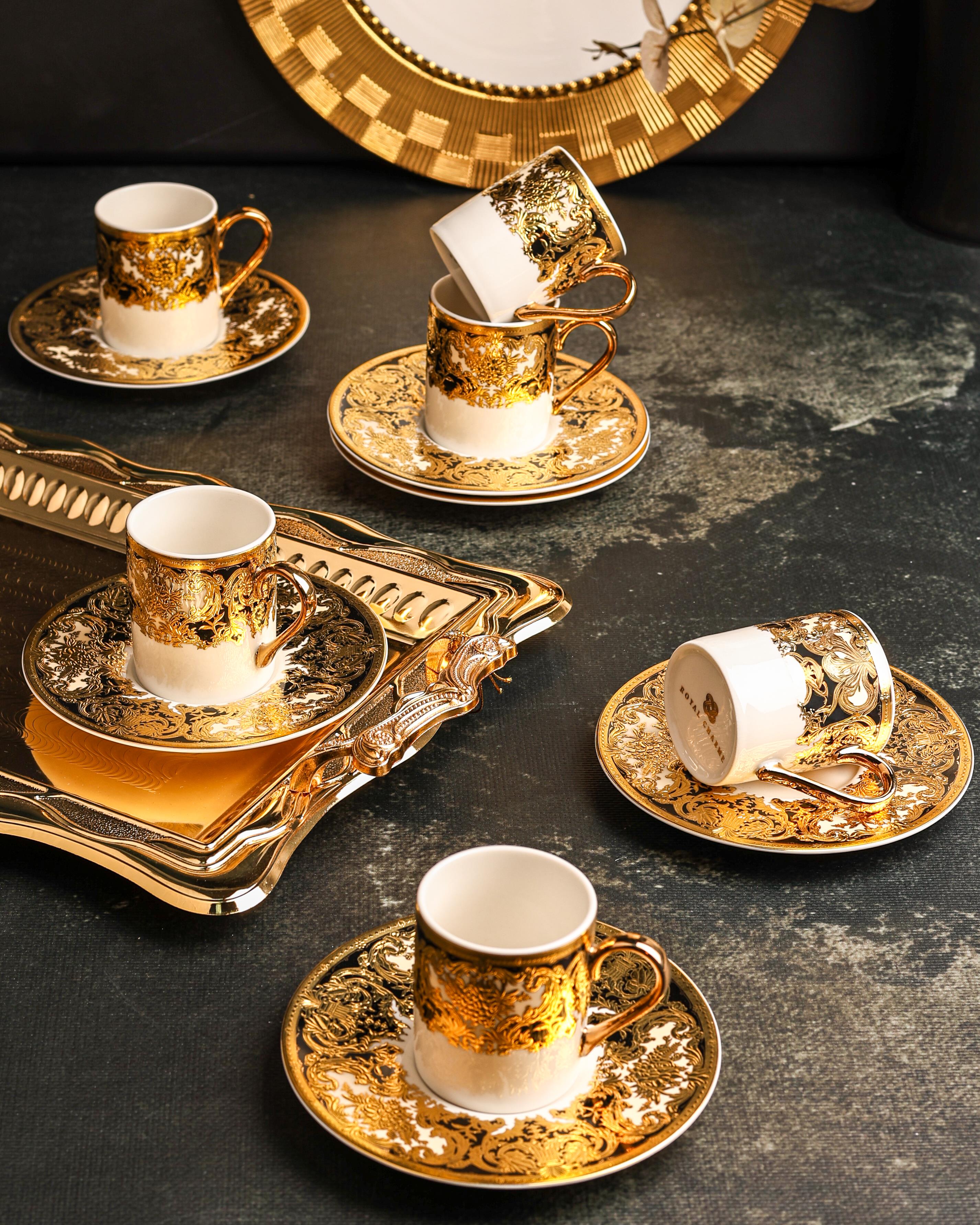 ROYAL CHARME-ETERNAL 24 K. ALTIN KAHVE FİNCANI