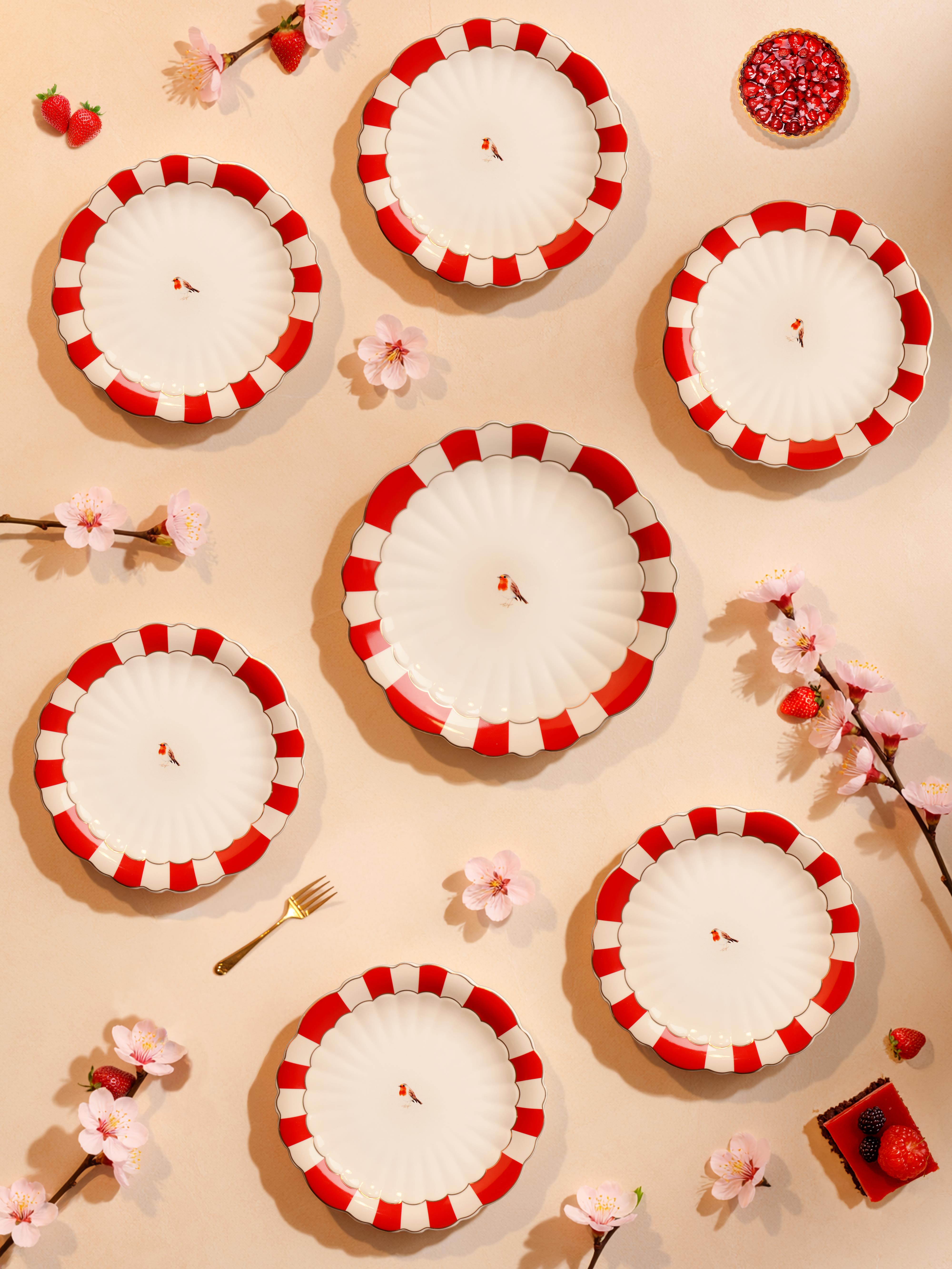 ROYAL CHARME-SOAR 7'Lİ PASTA SERVİS